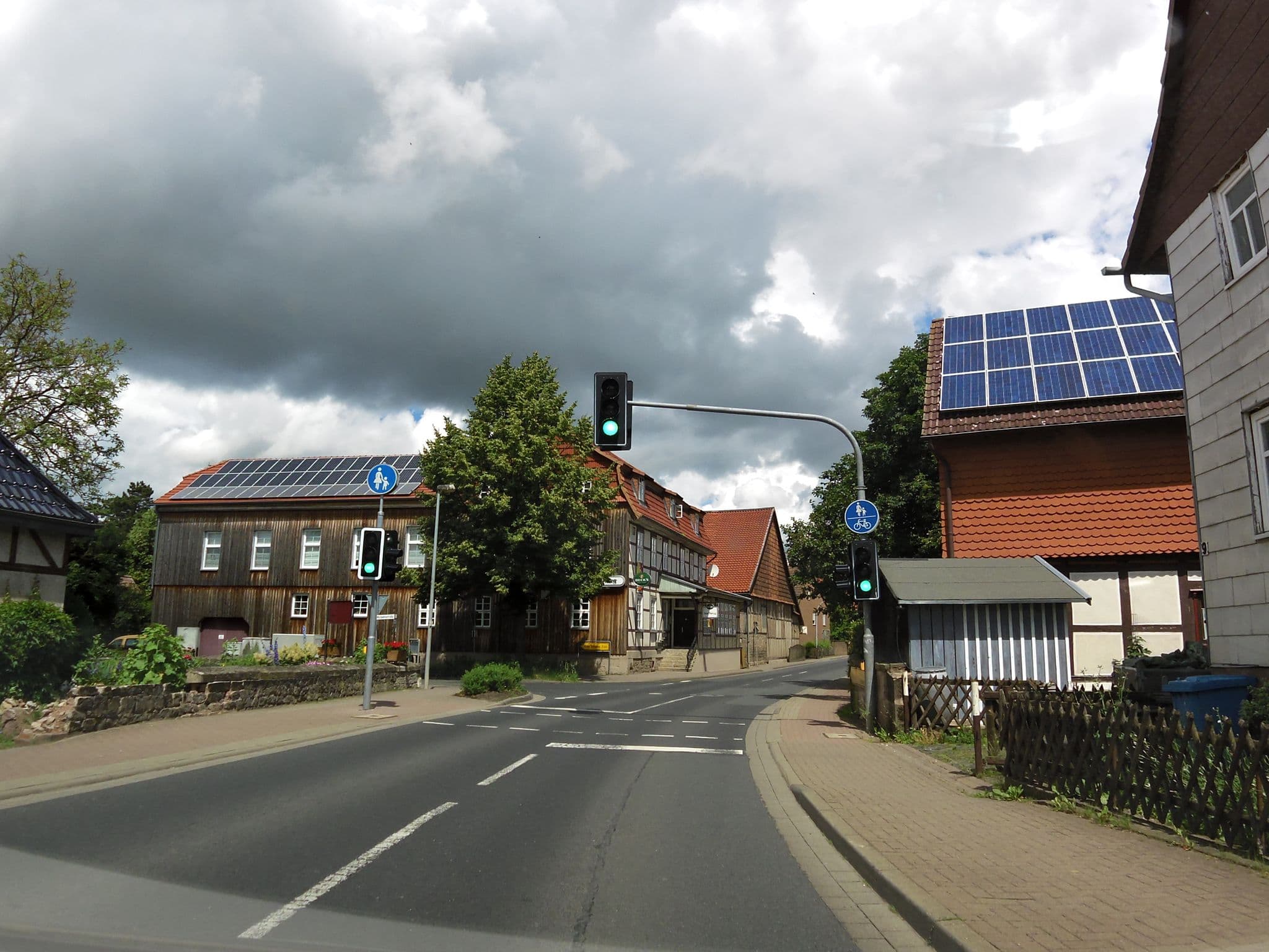 Street view near Gästehaus Große, Friedland — © zoegglmeyr (CC BY-SA · Mapillary)