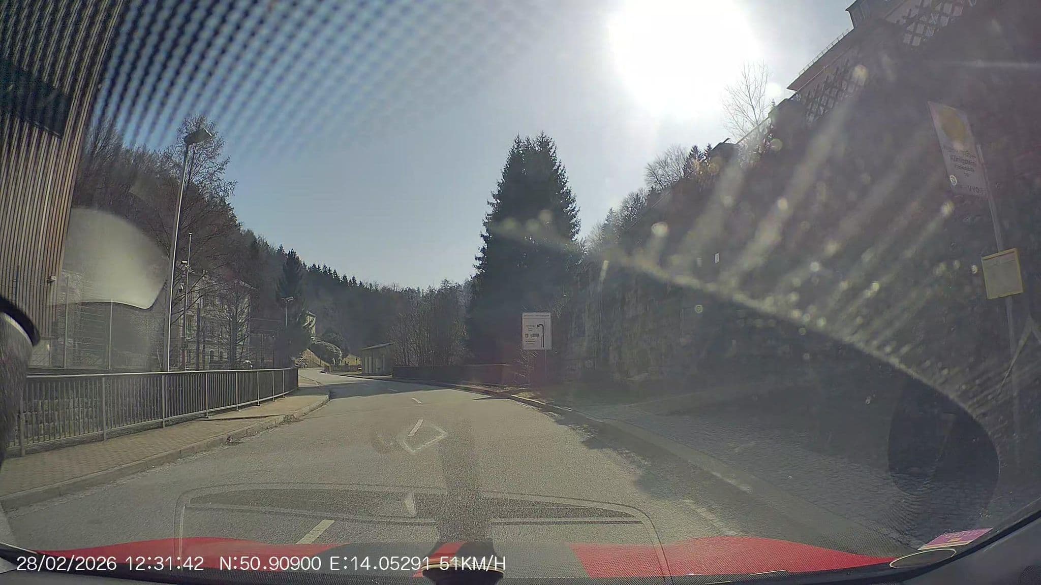 Street view near Biela-Haus, Königstein — © AR88 (CC BY-SA · Mapillary)