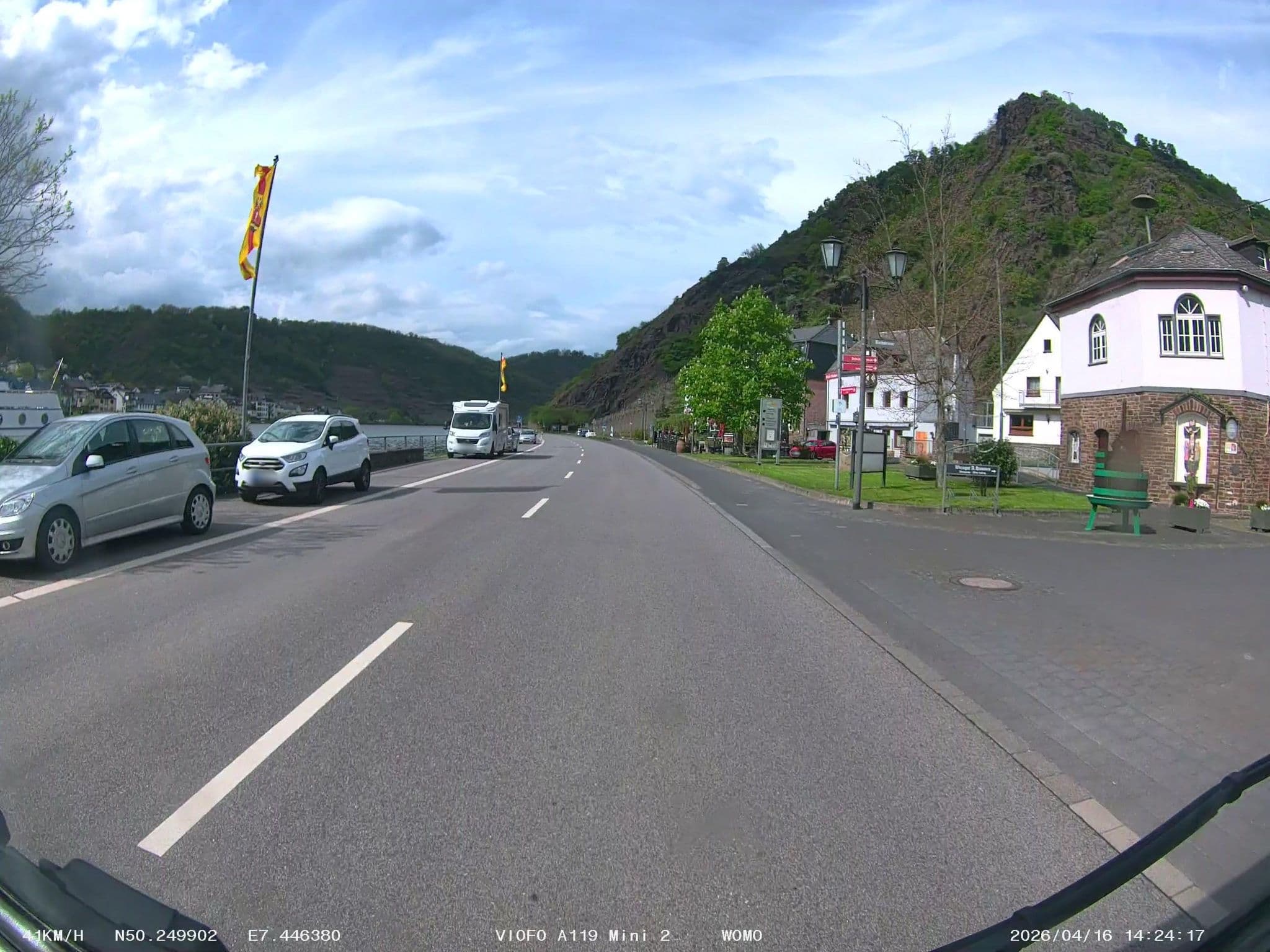 Street view near Hotel Garni Becker, Oberfell — © soulcover (CC BY-SA · Mapillary)