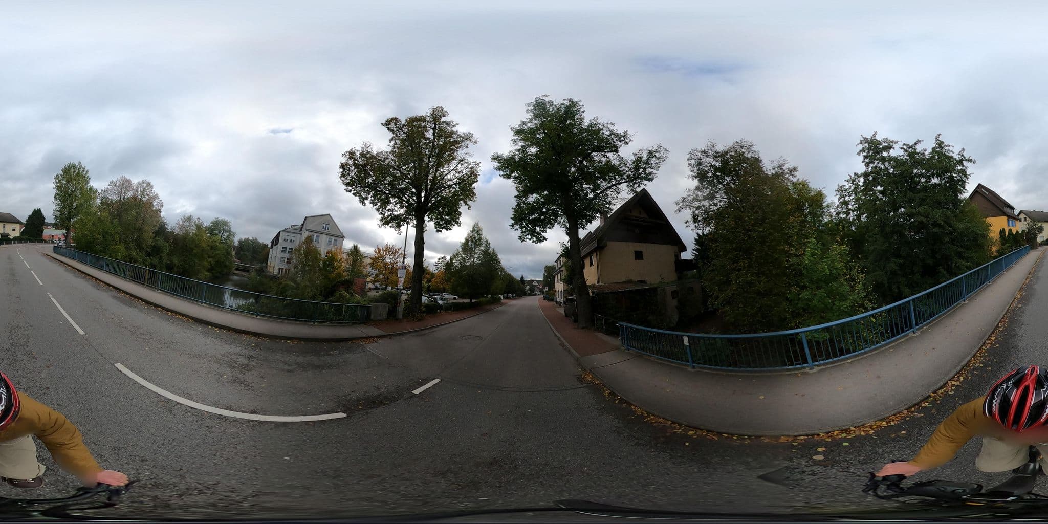 Street view near Ferienwohnung Geier, Bammental — © RadNETZ (CC BY-SA · Mapillary)