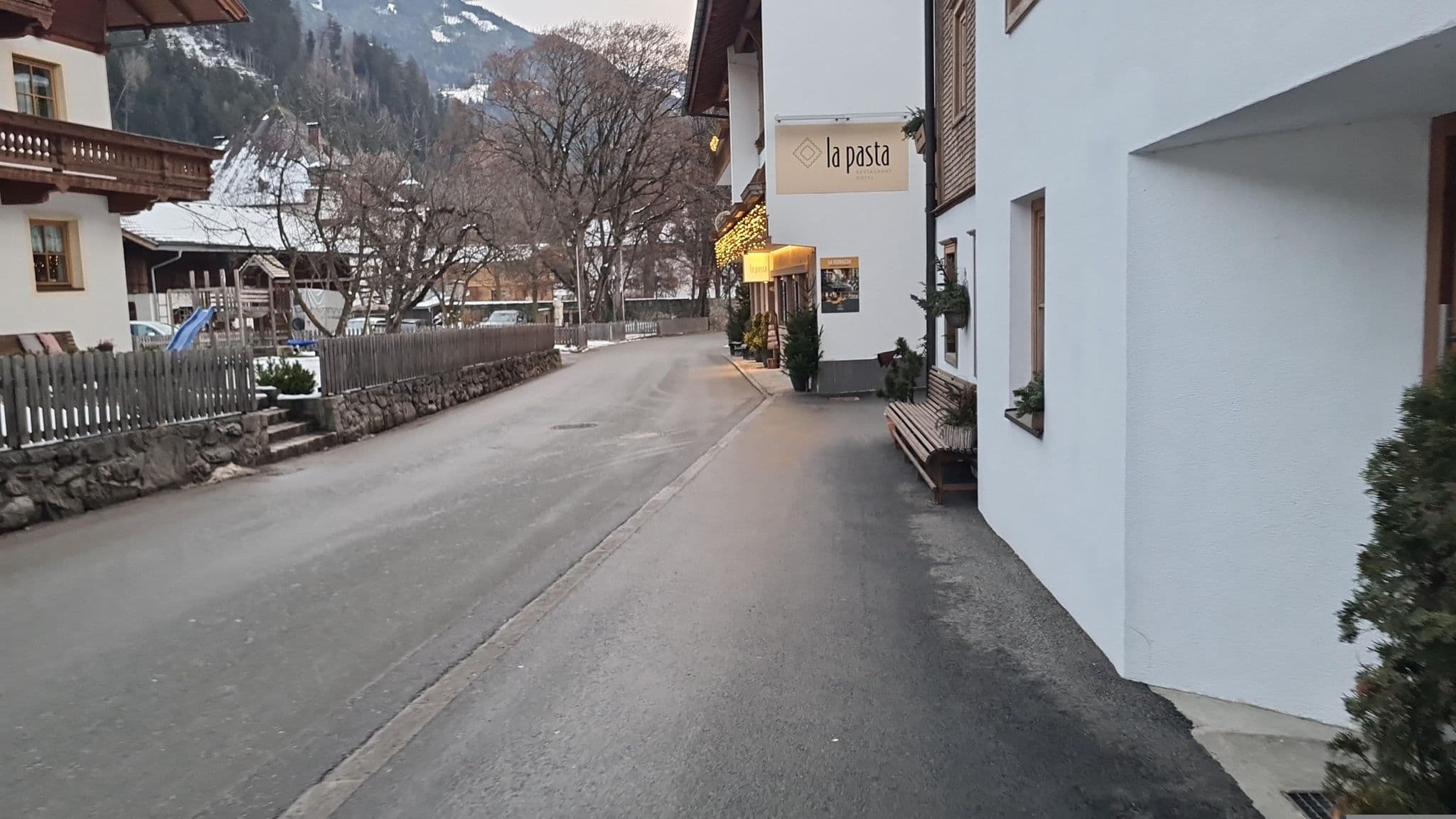 Street view near La Pasta Hotel & Restaurant, Stumm — © dsmm (CC BY-SA · Mapillary)
