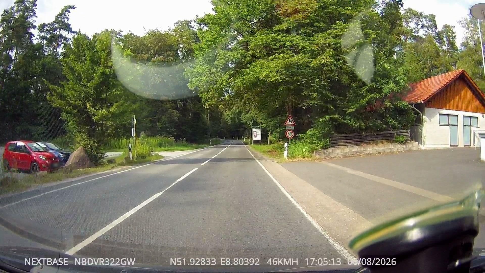 Street view near Forstfrieden, Detmold — © derlipper (CC BY-SA · Mapillary)