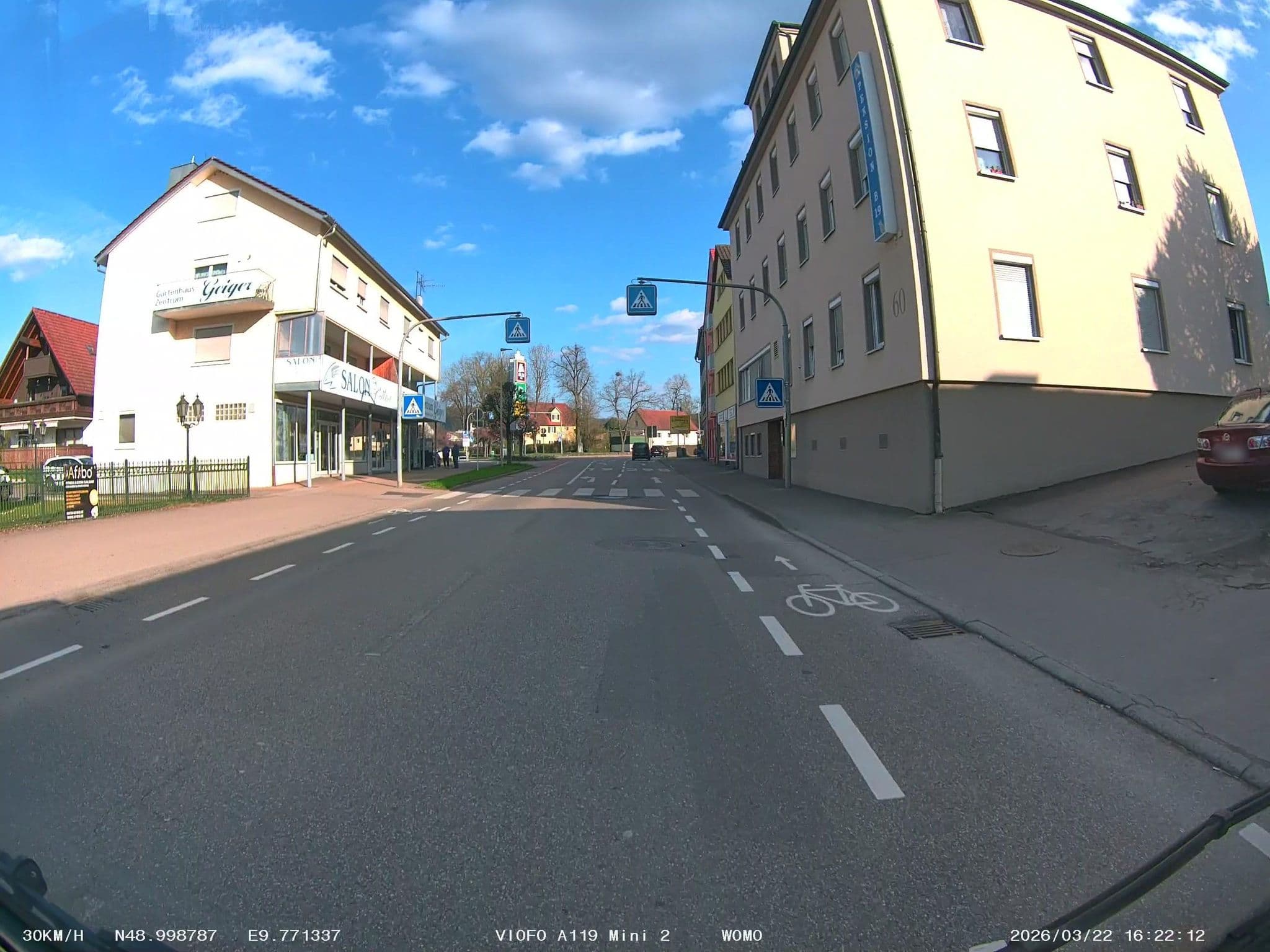 Street view near Pension B19, Gaildorf — © soulcover (CC BY-SA · Mapillary)