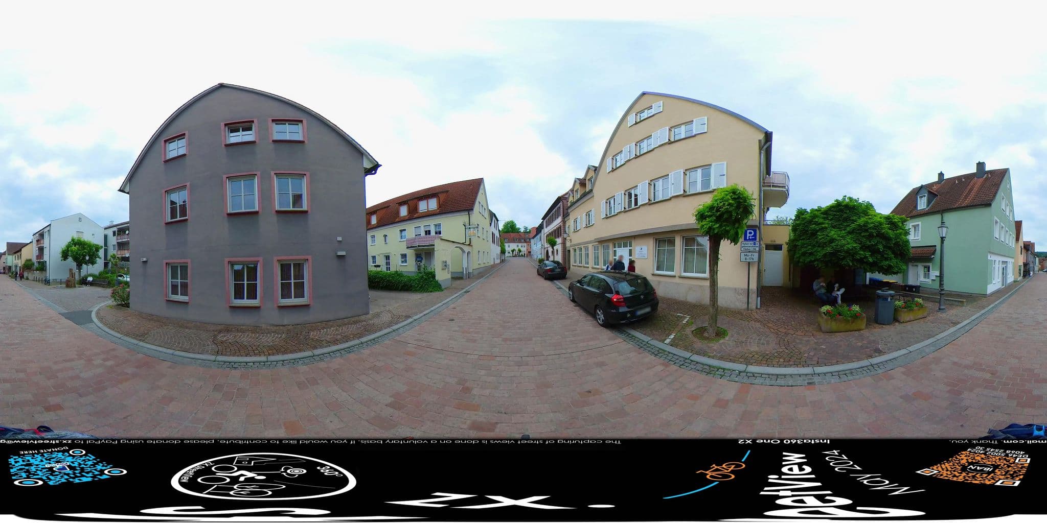 Street view near Gästehaus Anna by Hotel Weisses Lamm, Veitshöchheim — © ZXStreetview (CC BY-SA · Mapillary)