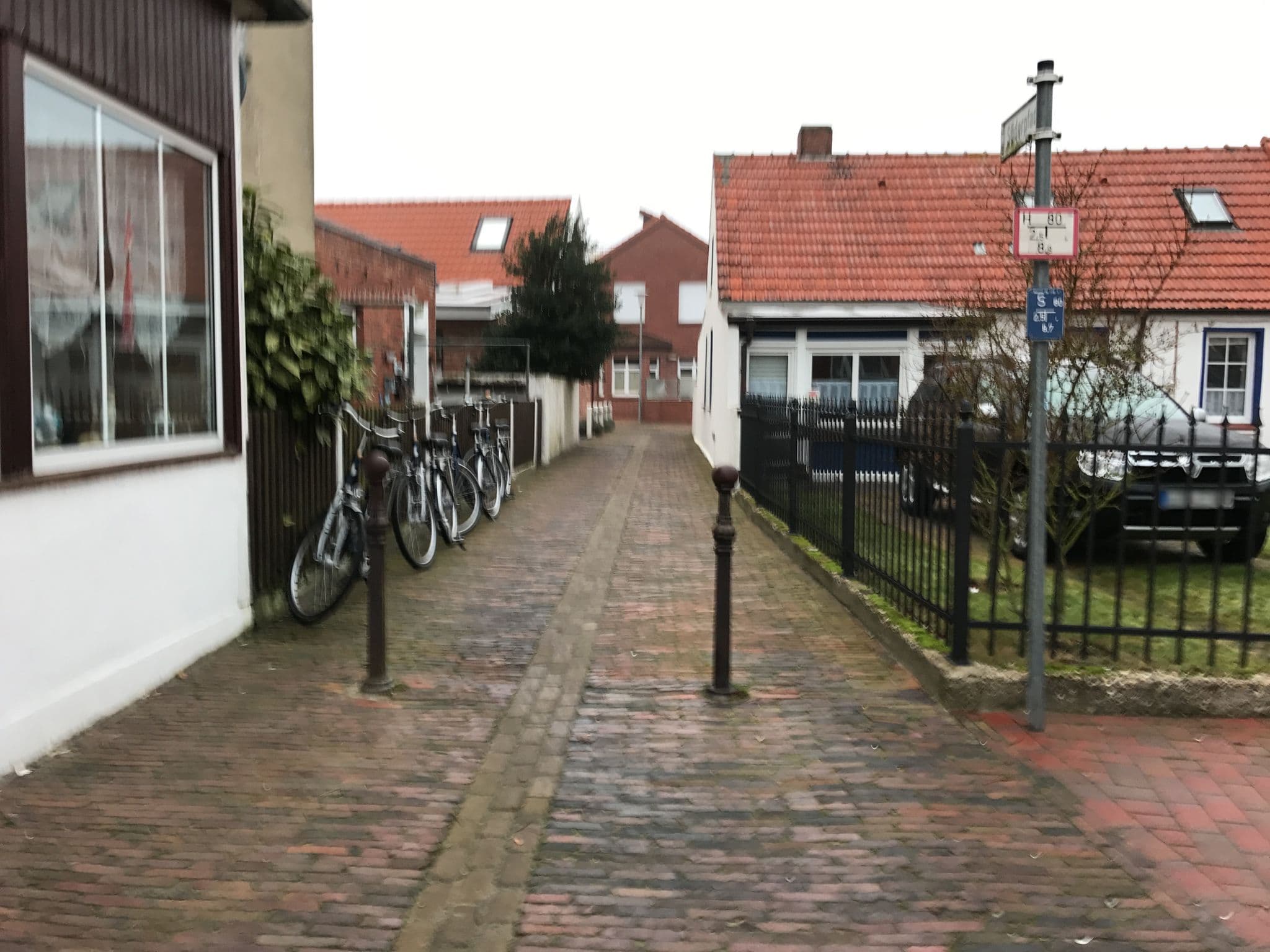 Street view near Haus Helios, Borkum