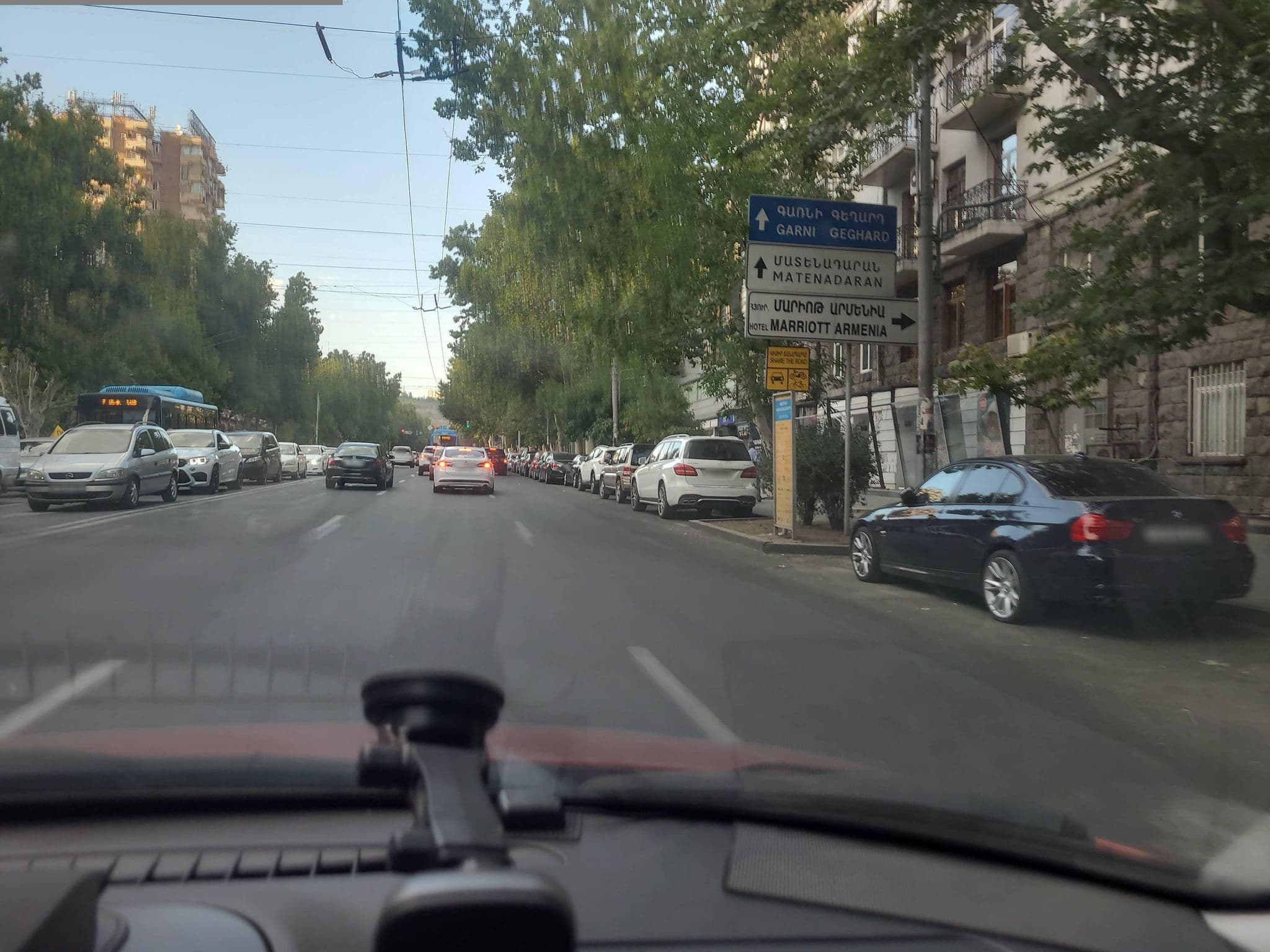 Street view near Maria, Yerevan — © noktoborus (CC BY-SA · Mapillary)