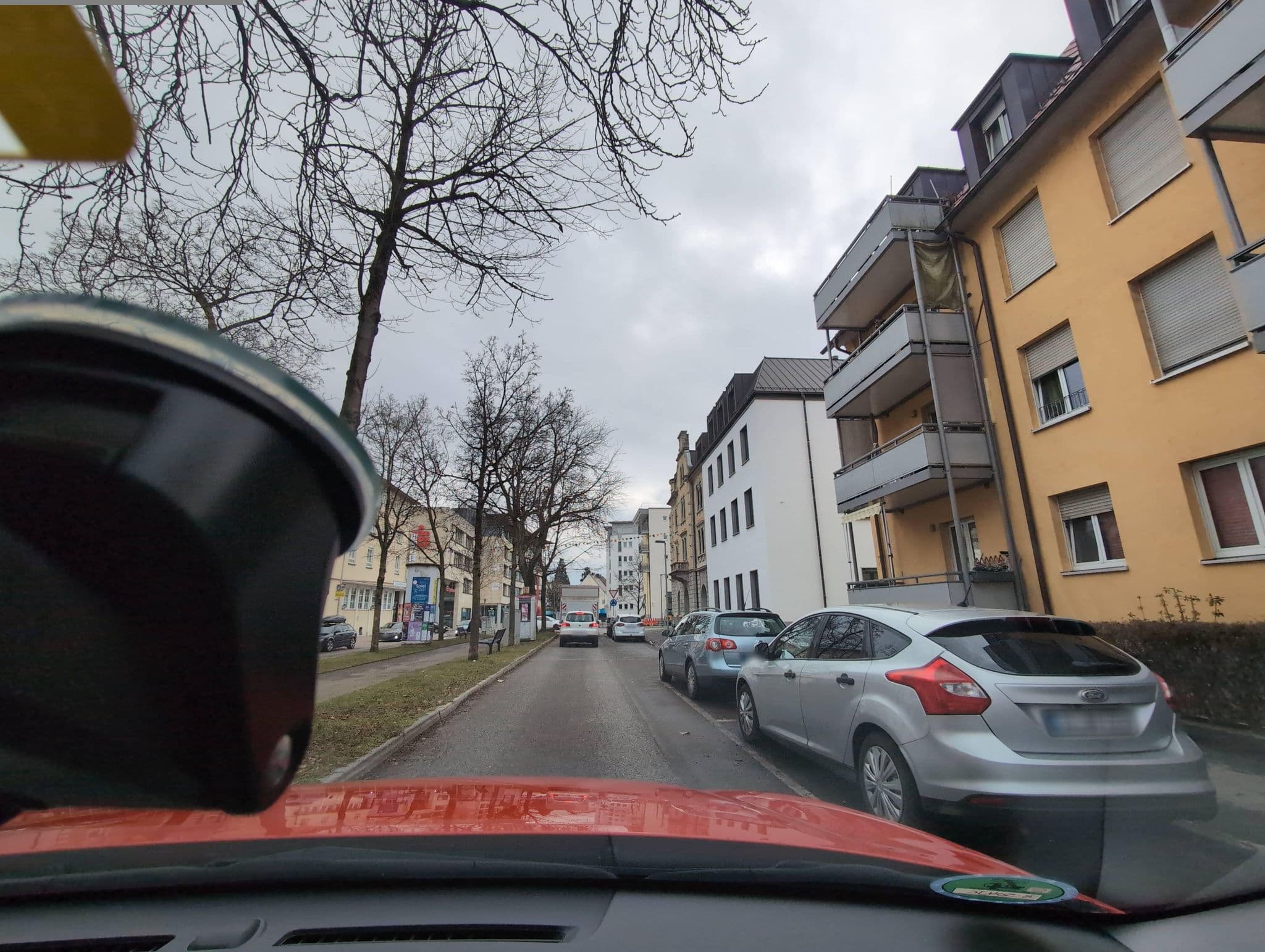 Street view near Riedlepark Apartments, Friedrichshafen