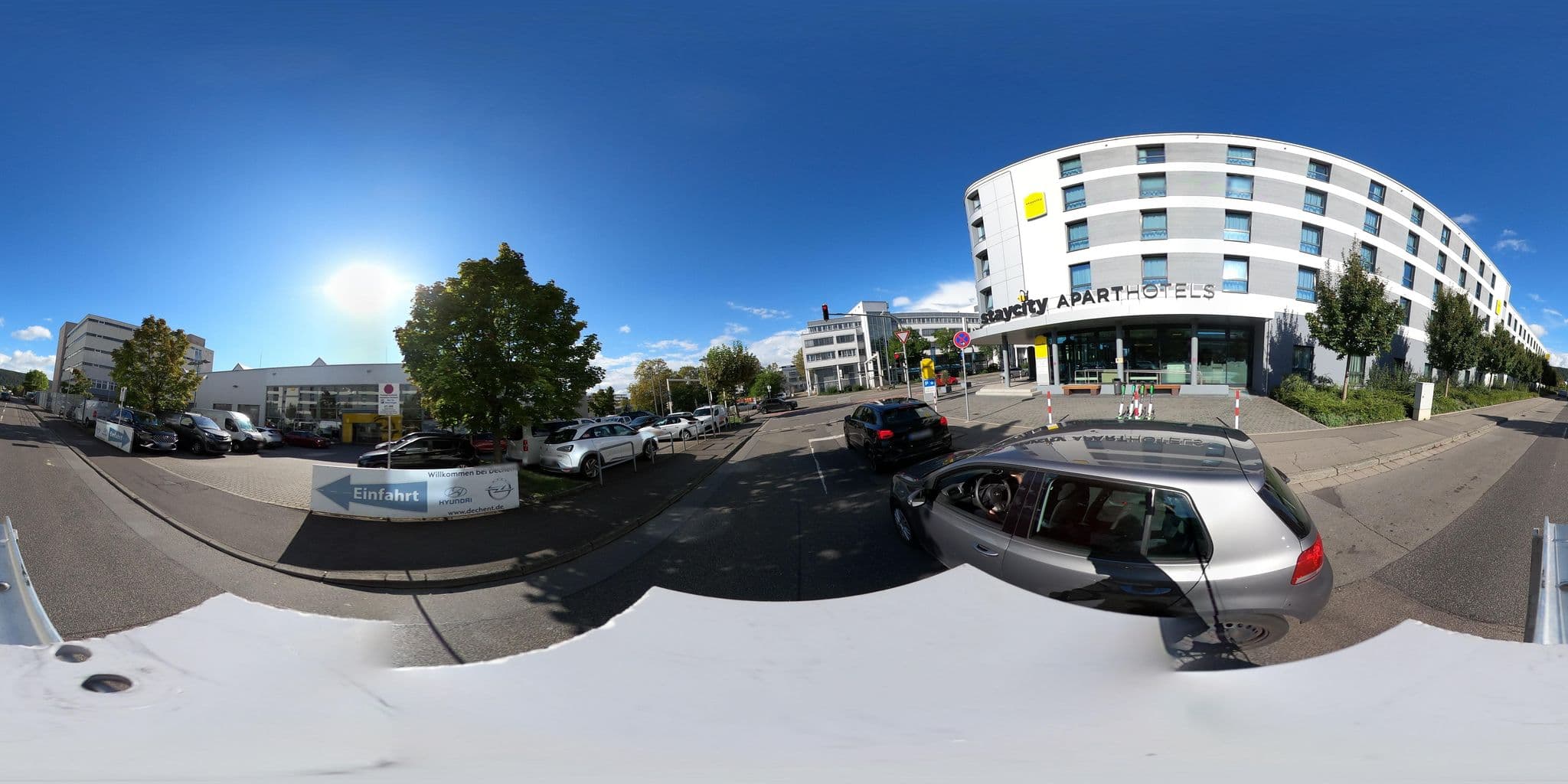 Street view near Staycity Aparthotels, Heidelberg — © wegavision (CC BY-SA · Mapillary)