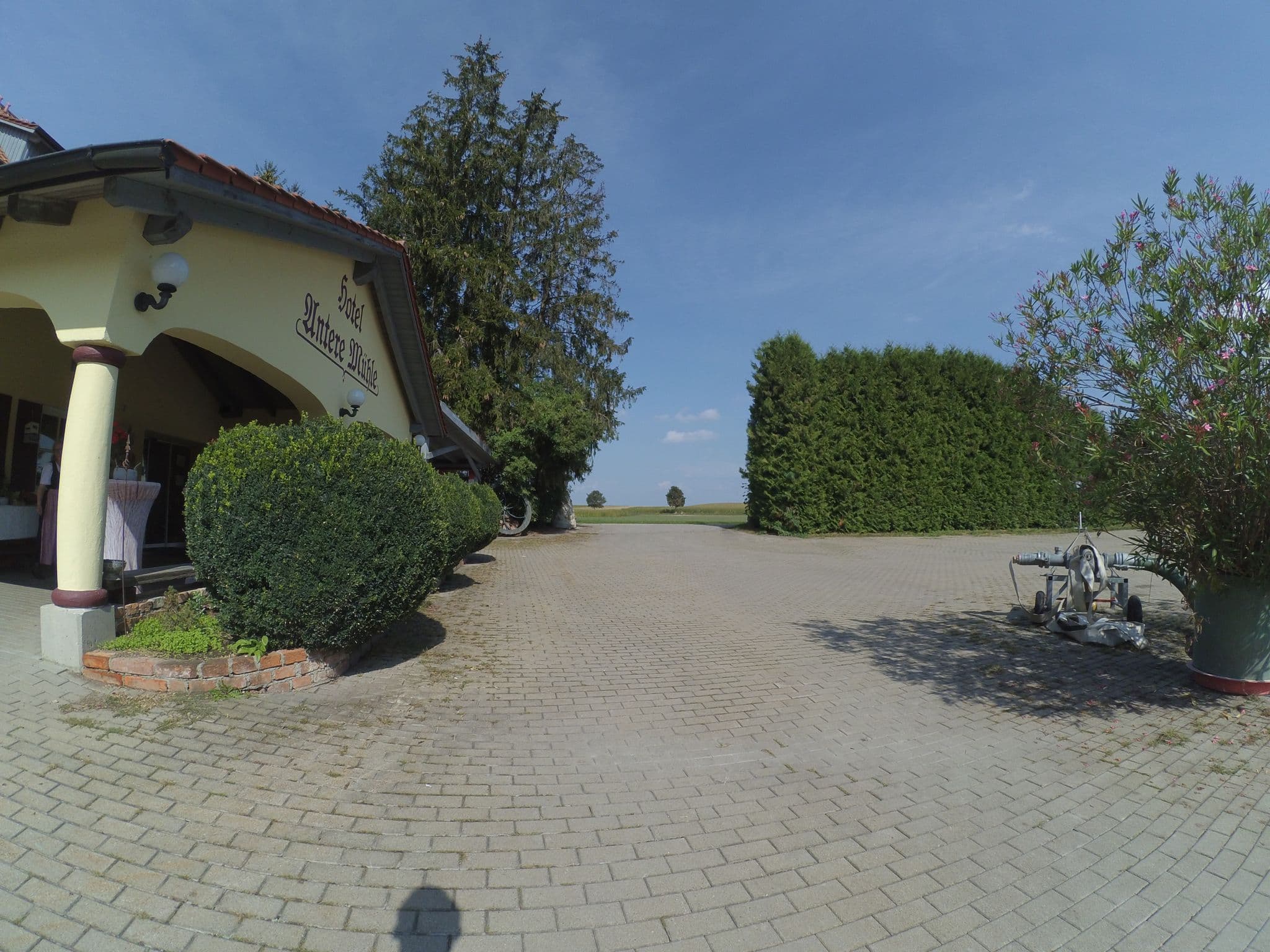 Street view near Hotel Untere Mühle, Hurlach — © ente (CC BY-SA · Mapillary)