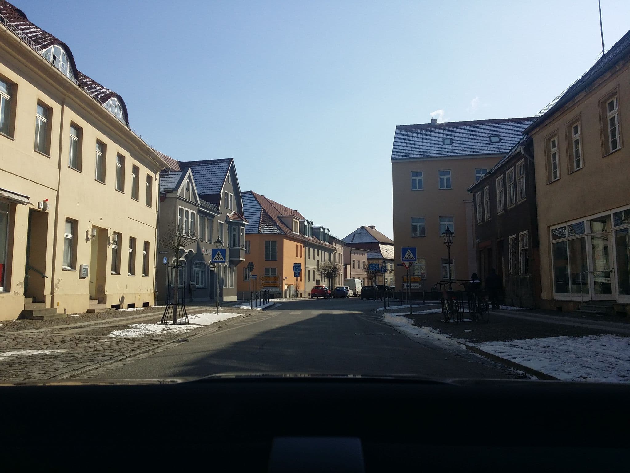 Street view near Zum alten Schweden, Wittstock — © bastinb (CC BY-SA · Mapillary)