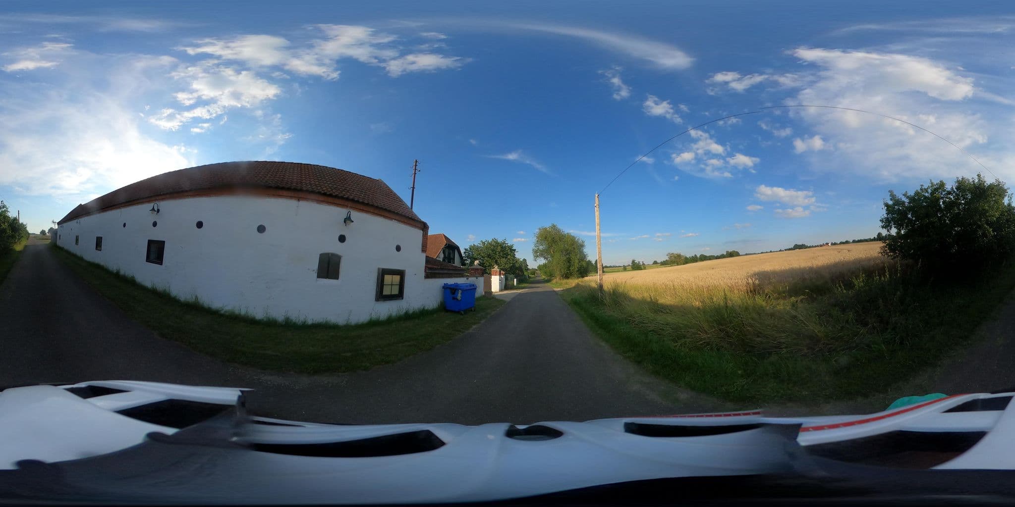 Street view near Radler's Hof, Neulewin — © Oderradler (CC BY-SA · Mapillary)