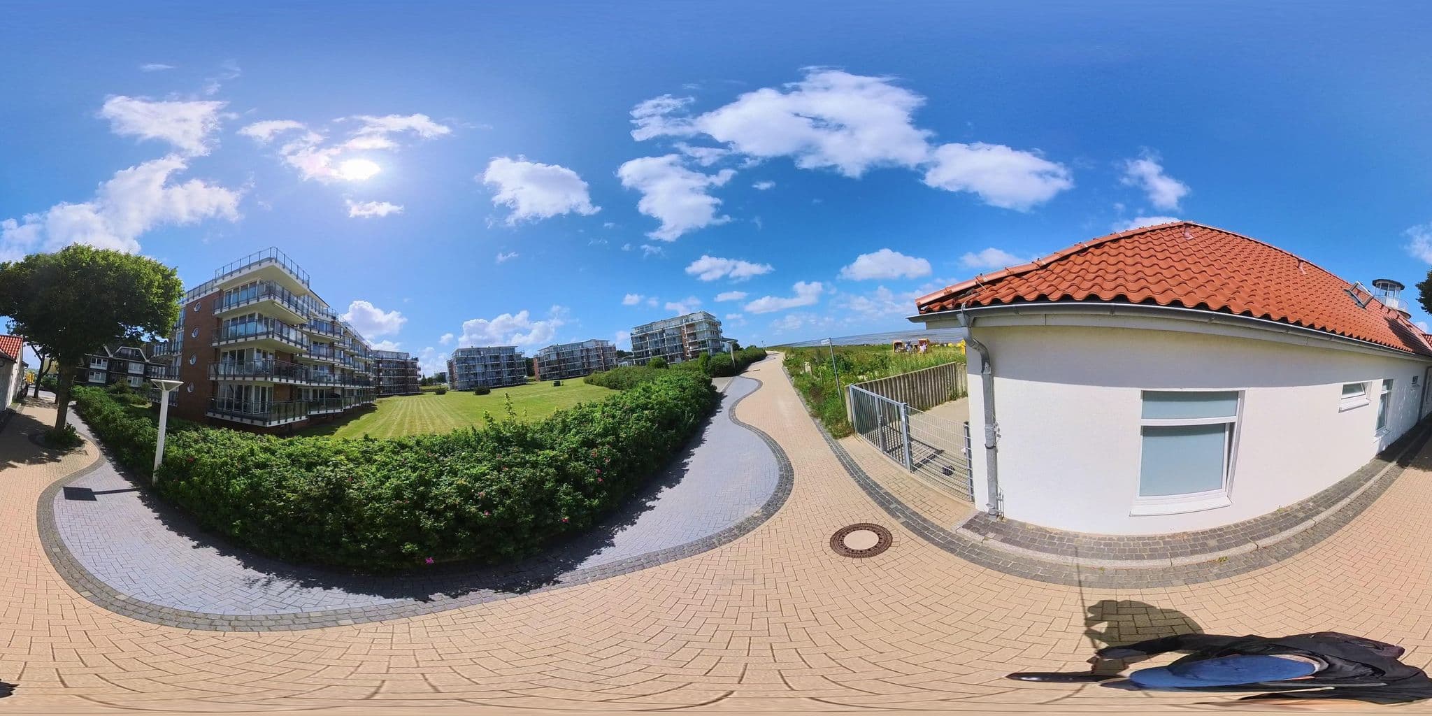 Street view near Strandpalais Duhnen, Cuxhaven
