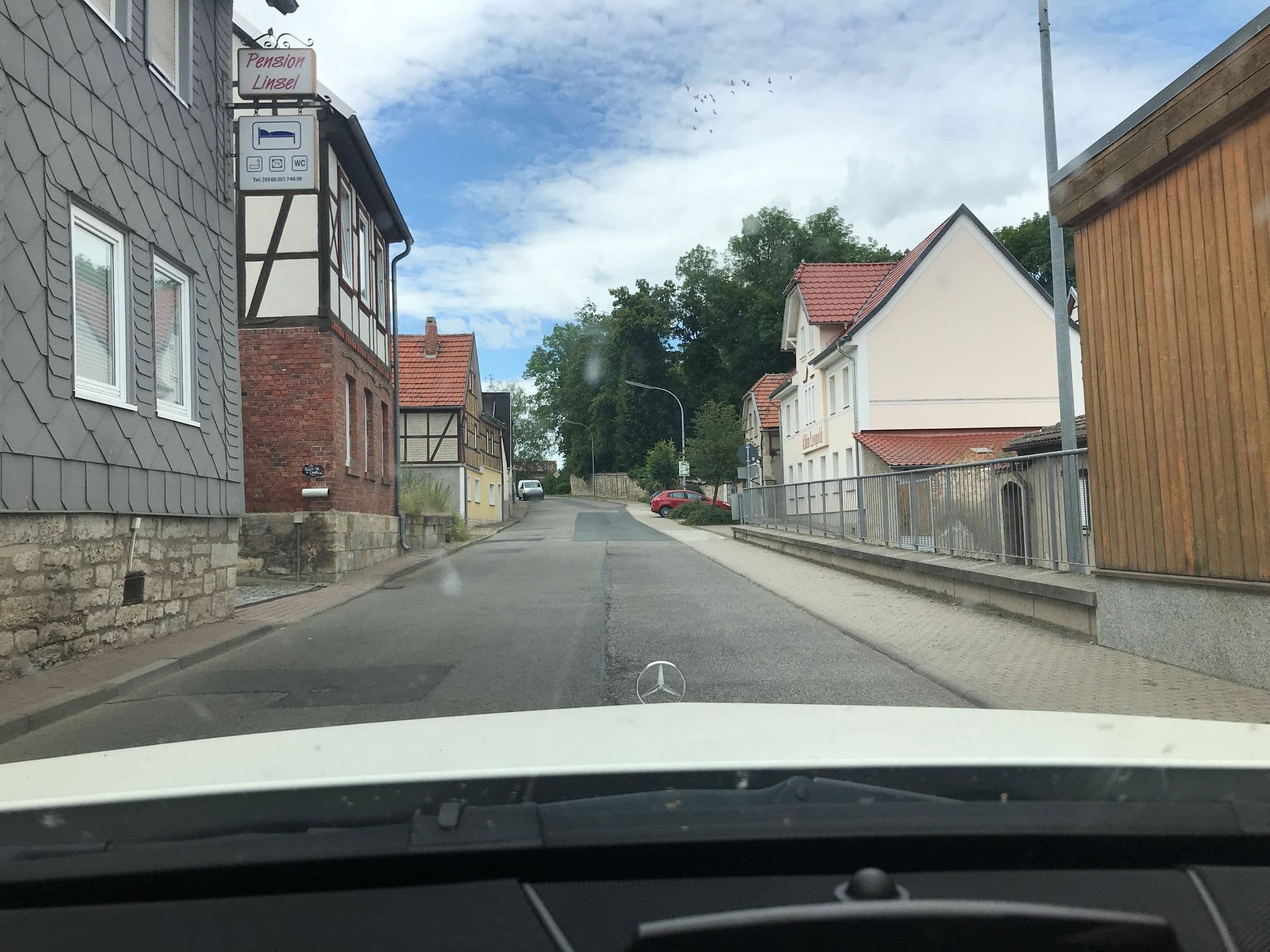 Street view near Pension Linsel, Ebeleben — © saschahaberkorn (CC BY-SA · Mapillary)