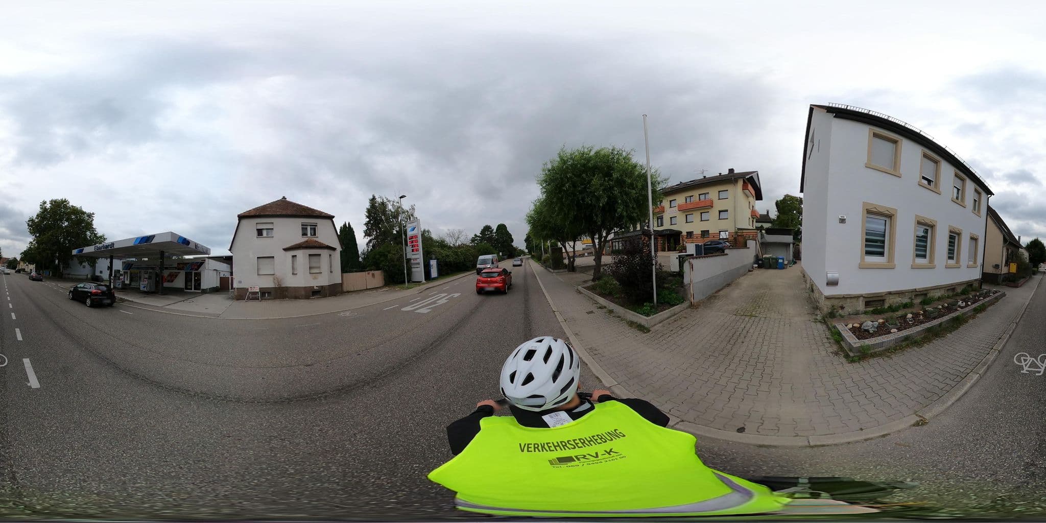 Street view near Erck, Kronau — © RadNETZ (CC BY-SA · Mapillary)