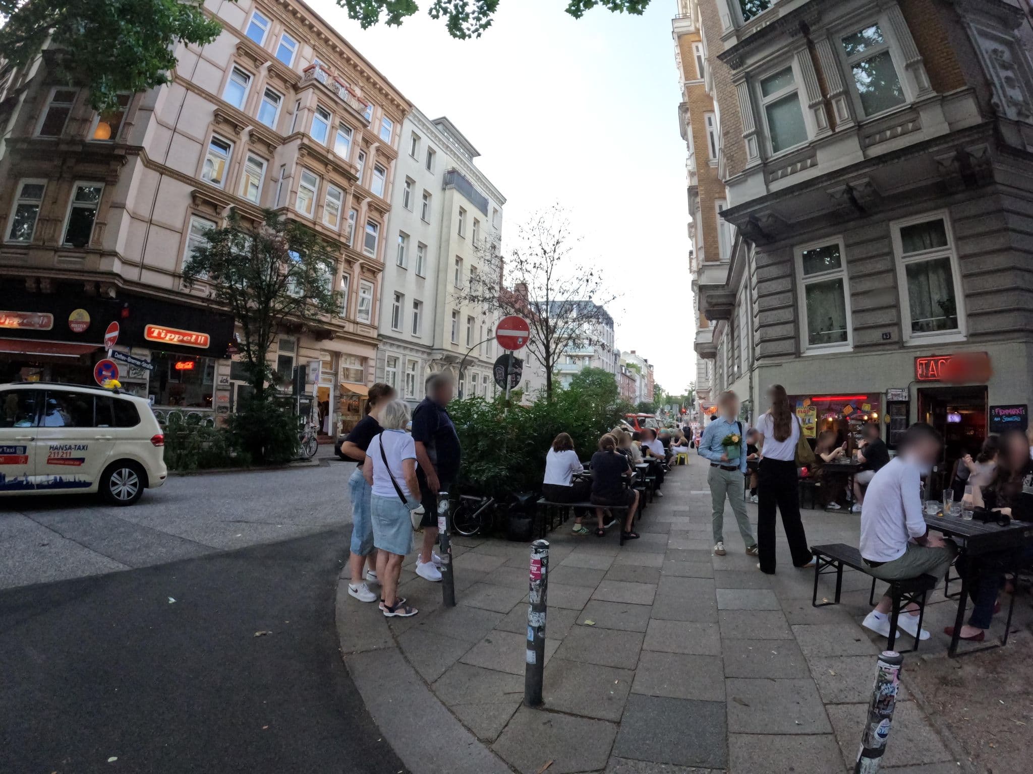 Street view near Buch-ein-Bett, St. Pauli — © fod (CC BY-SA · Mapillary)