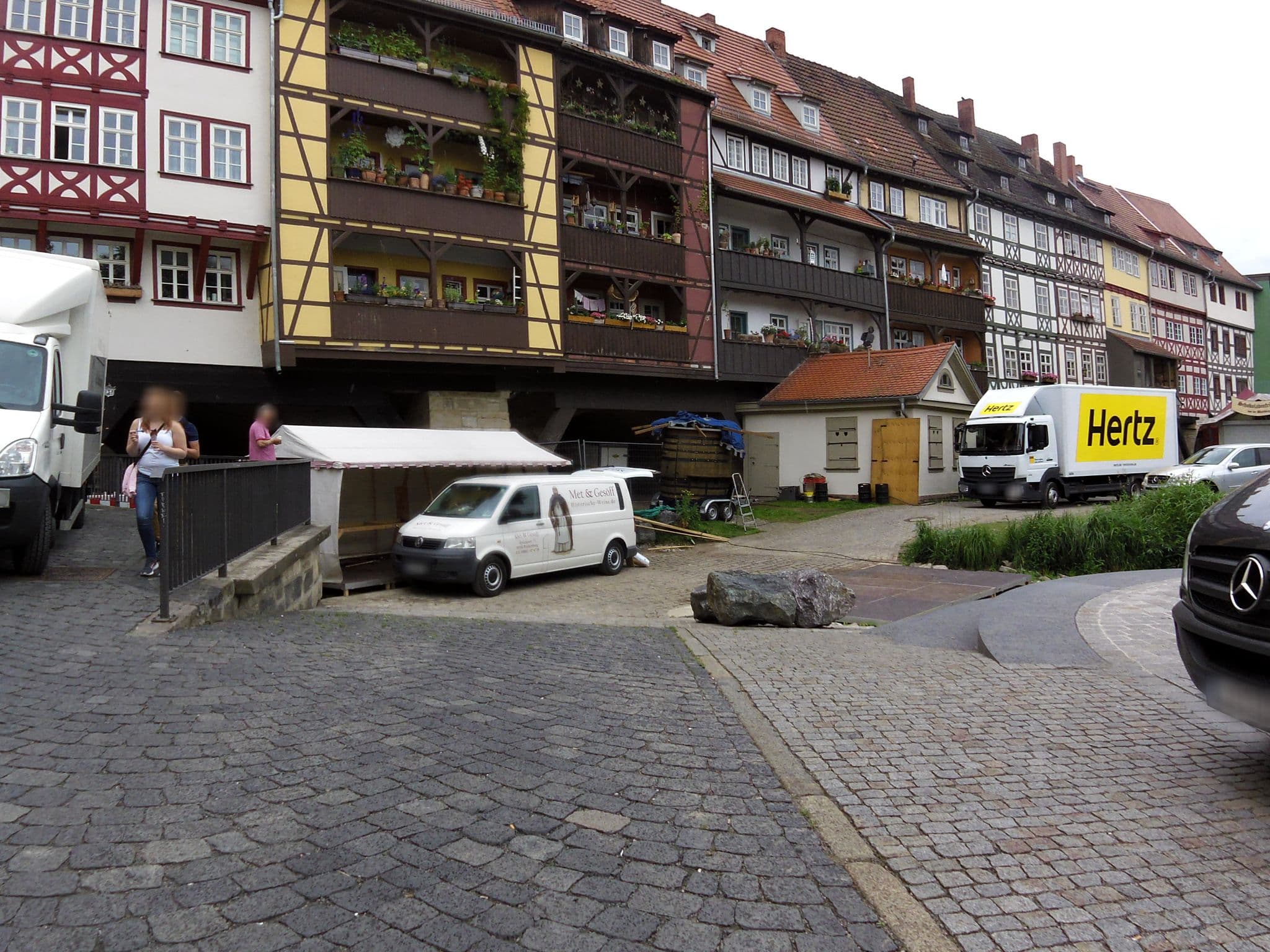 Street view near Krämerhaus, Erfurt — © zoegglmeyr (CC BY-SA · Mapillary)
