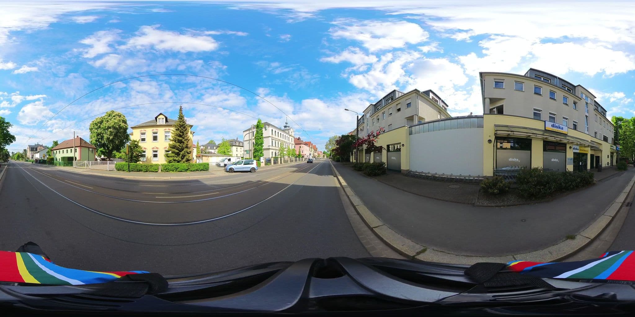 Street view near Weber Apartments, Leuben — © lx_brz (CC BY-SA · Mapillary)