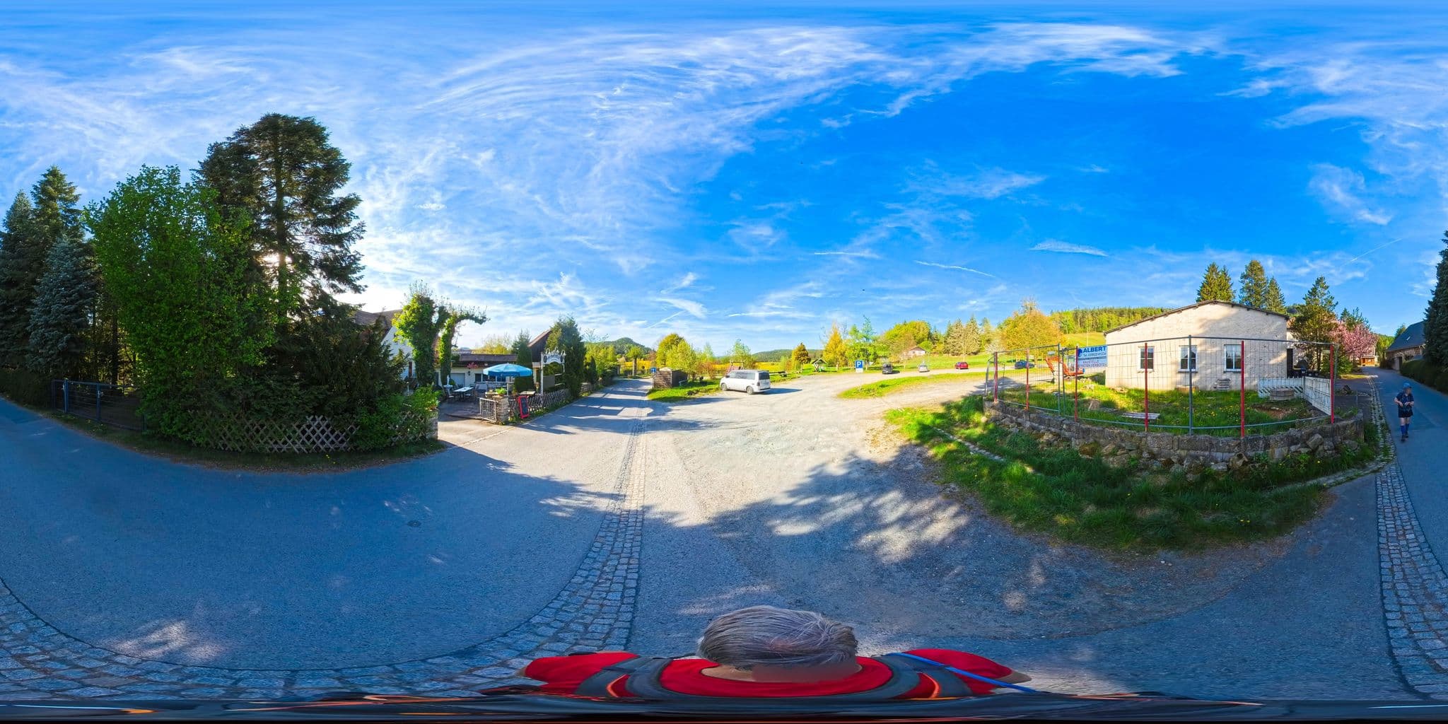 Street view near Zschirnsteinbaude Pension & Gasthaus, Bad Schandau — © Hol_Ger (CC BY-SA · Mapillary)