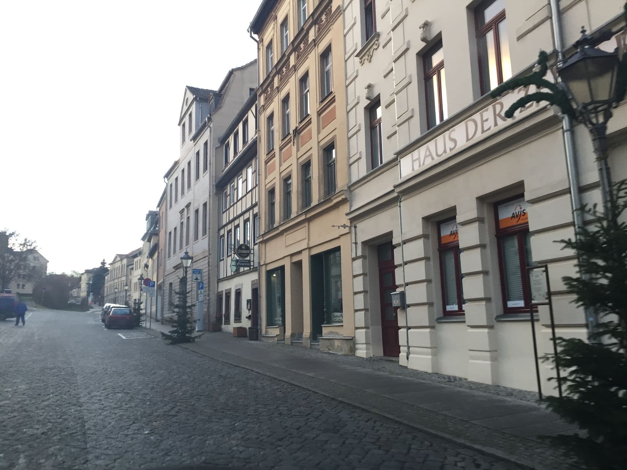 Street view near Ferienwohnung (Gasthaus Gesecus), Altenburg — © mcpic (CC BY-SA · Mapillary)