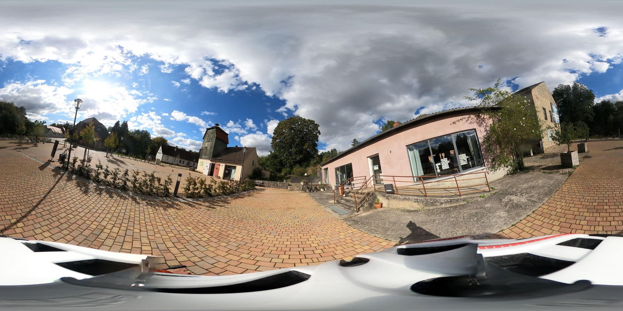 Street view near Gasthof zum grünen Baum, Gerswalde — © Oderradler (CC BY-SA · Mapillary)