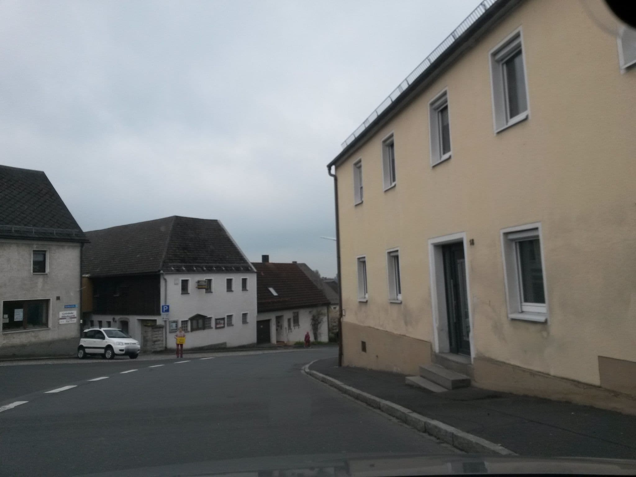 Street view near Pension Schwarzer Adler, Flossenbürg — © rausk (CC BY-SA · Mapillary)