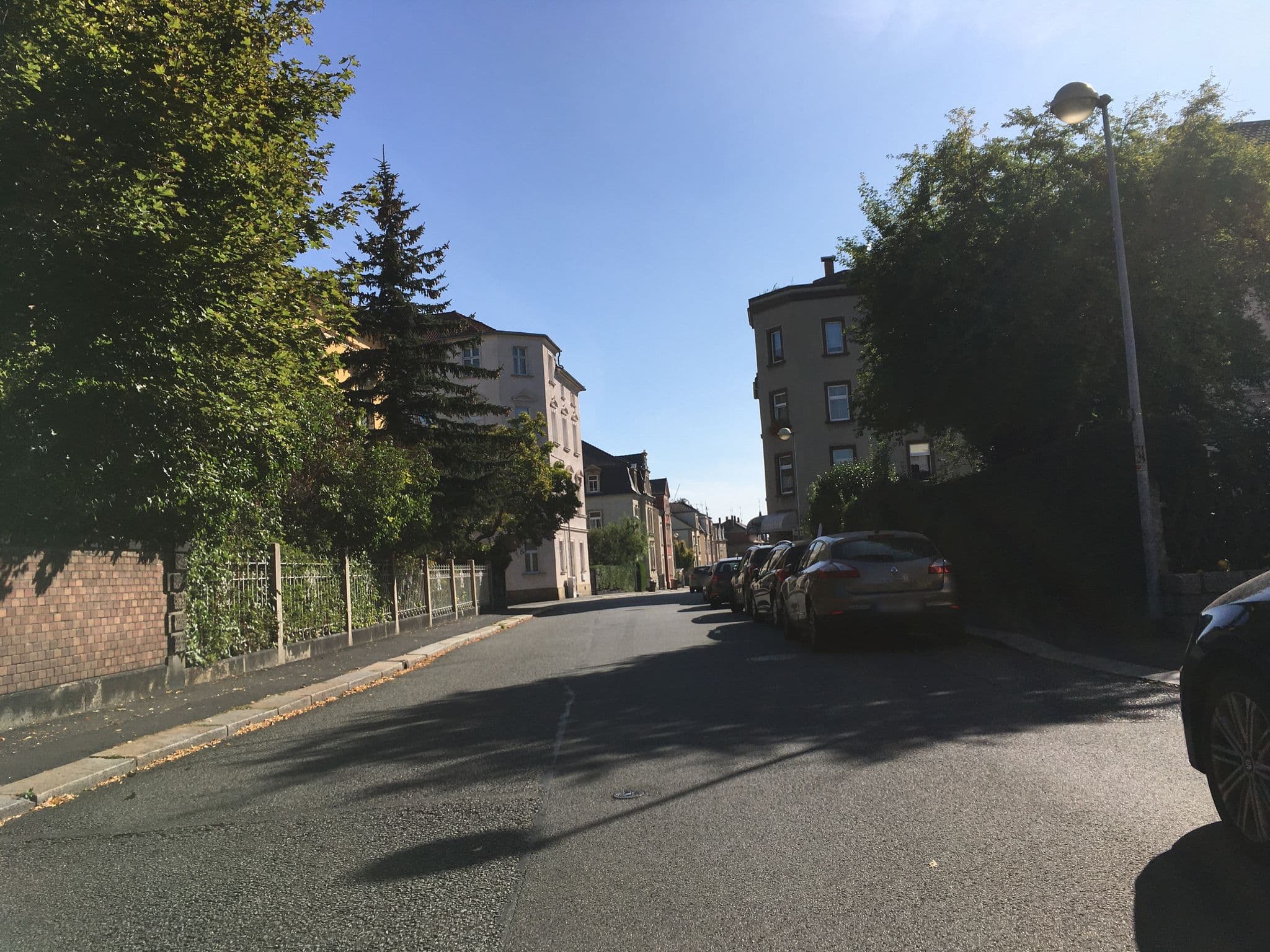 Street view near Pension Zahr, Zittau — © carlheinz (CC BY-SA · Mapillary)
