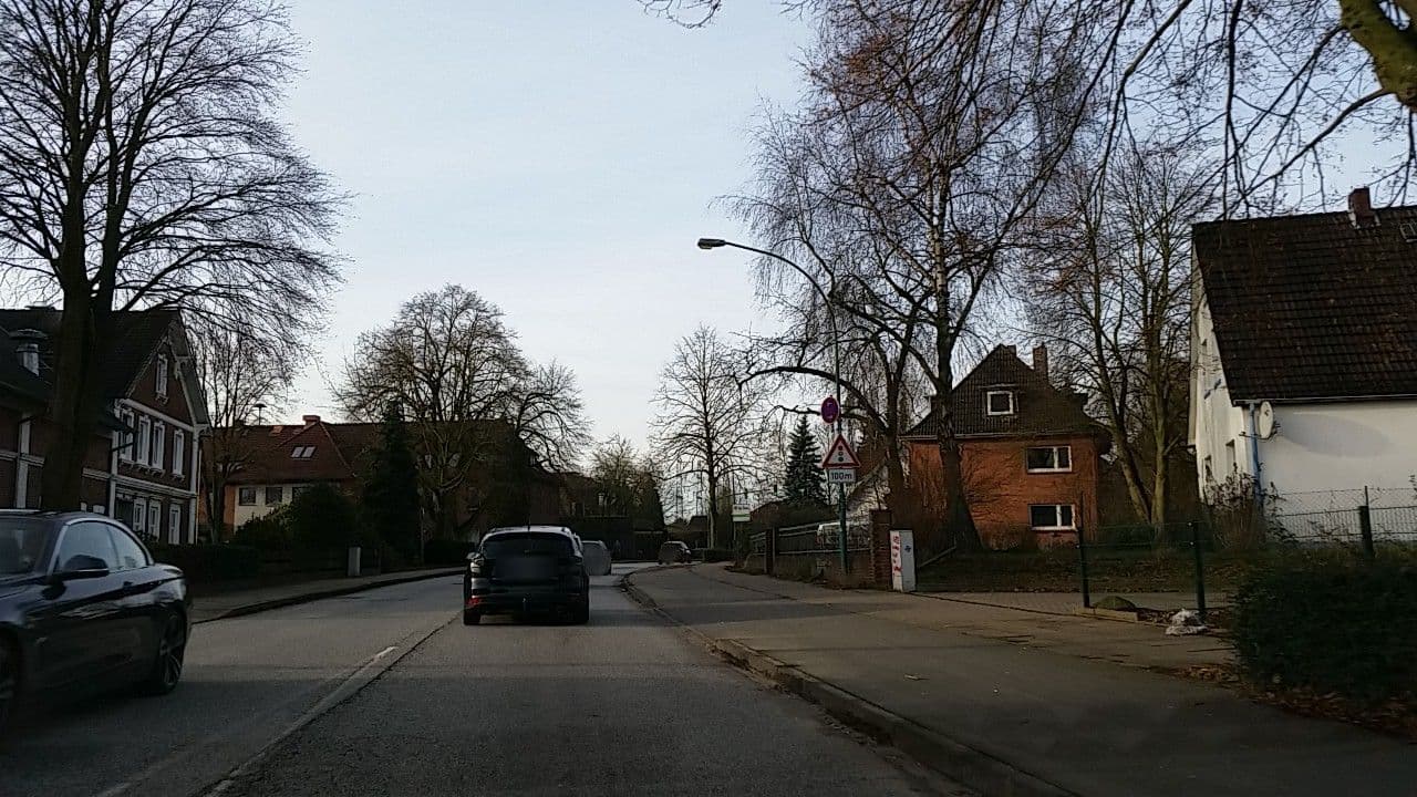 Street view near Pampilo, Oststeinbek — © tian (CC BY-SA · Mapillary)