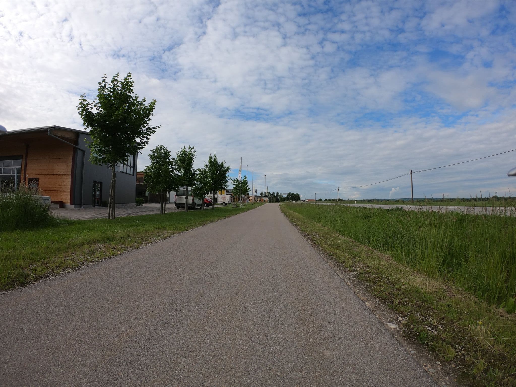 Street view near Gästehaus Angemaier, Berglern — © tutnix (CC BY-SA · Mapillary)
