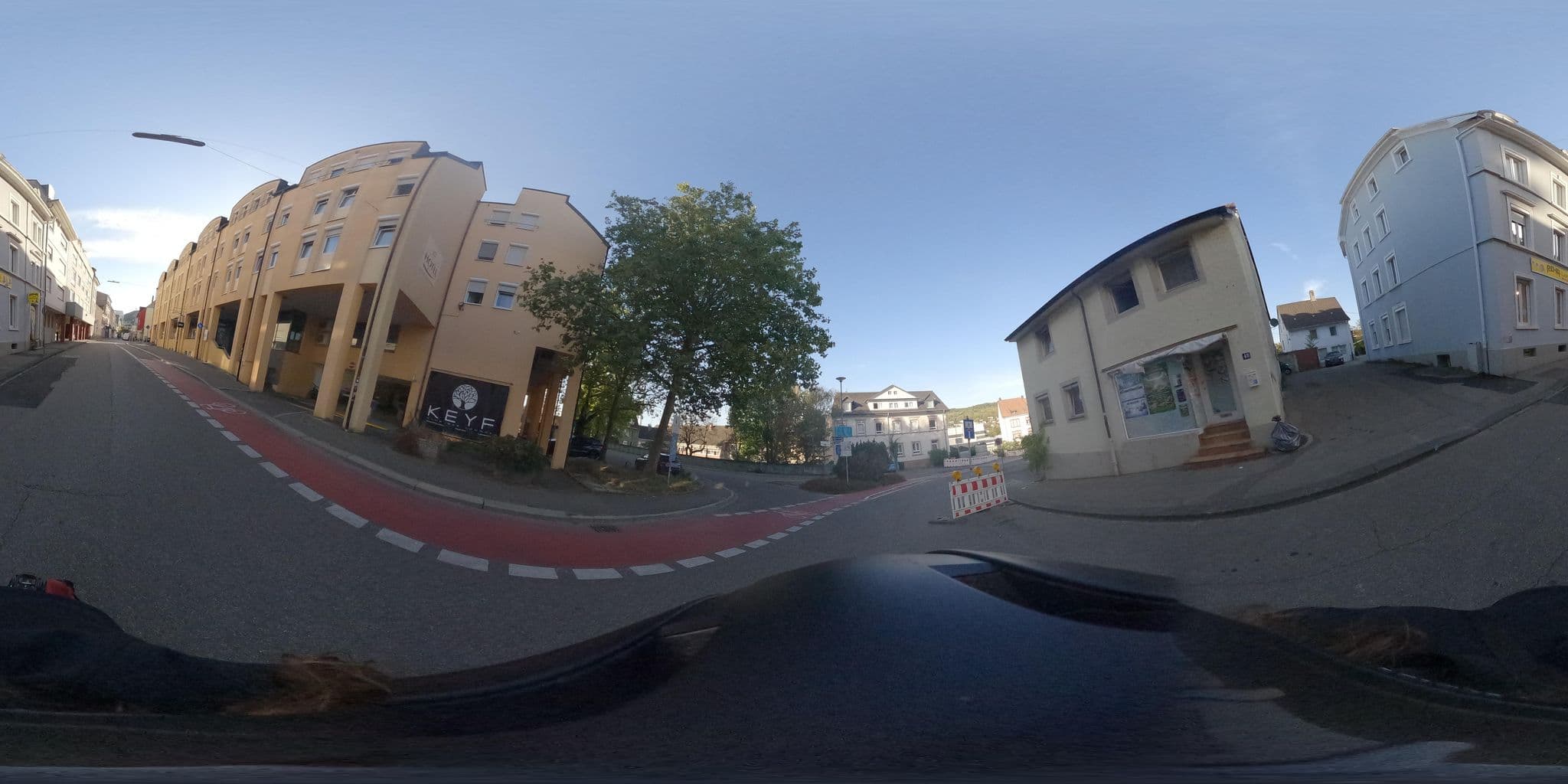 Street view near Stadt-Hotel, Lörrach — © fmc_Mlvln (CC BY-SA · Mapillary)