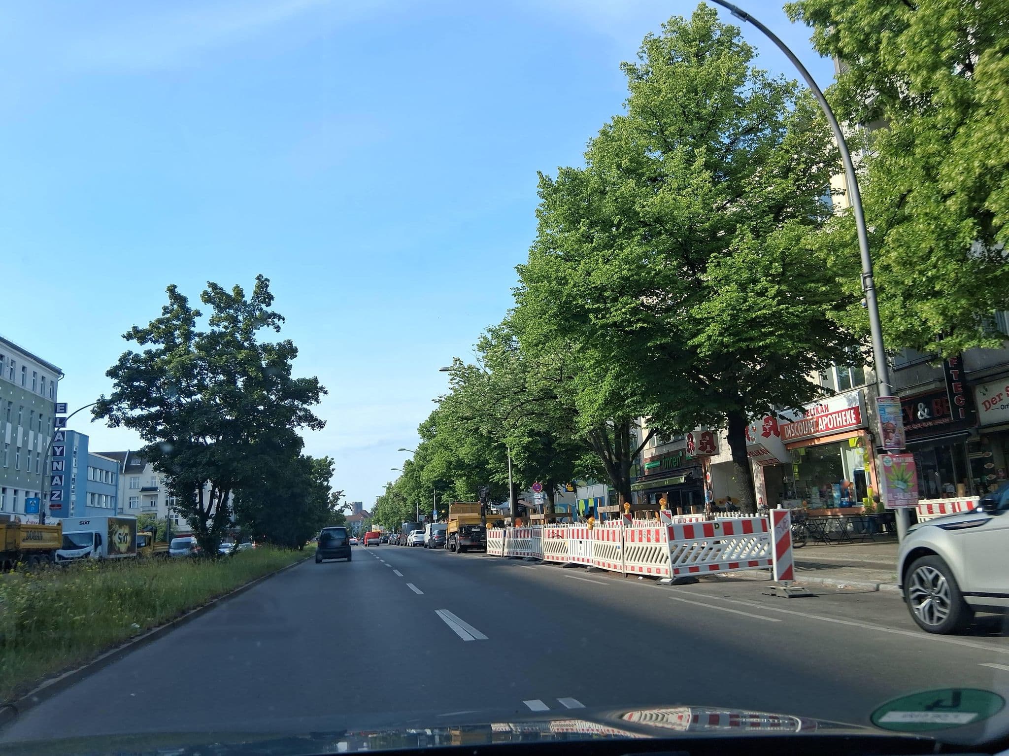 Street view near Big City Hostel, Tempelhof — © DBSEV_SBB (CC BY-SA · Mapillary)