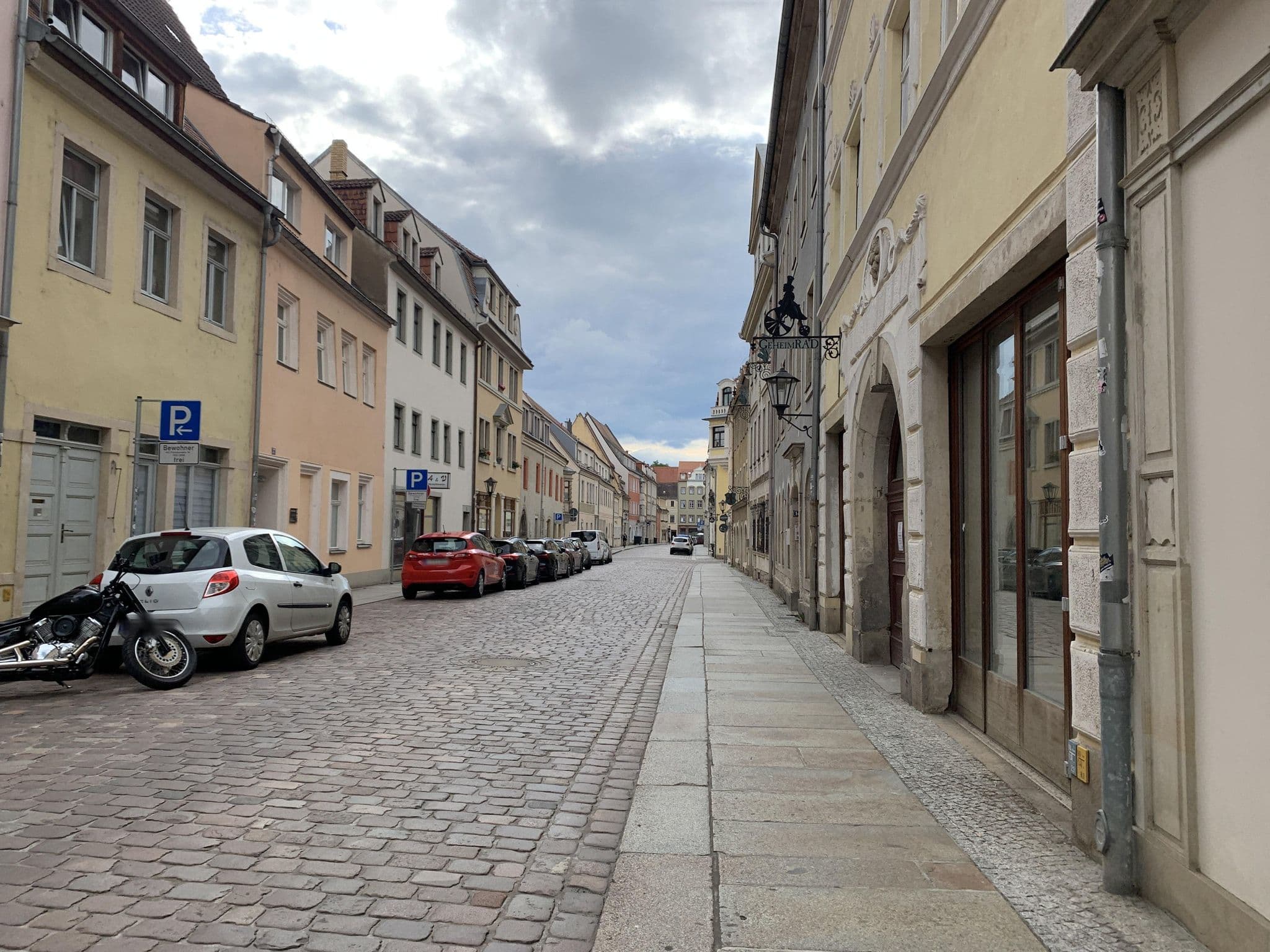 Street view near Ferienwohnung Pirna-Apartment, Pirna — © hasienda (CC BY-SA · Mapillary)