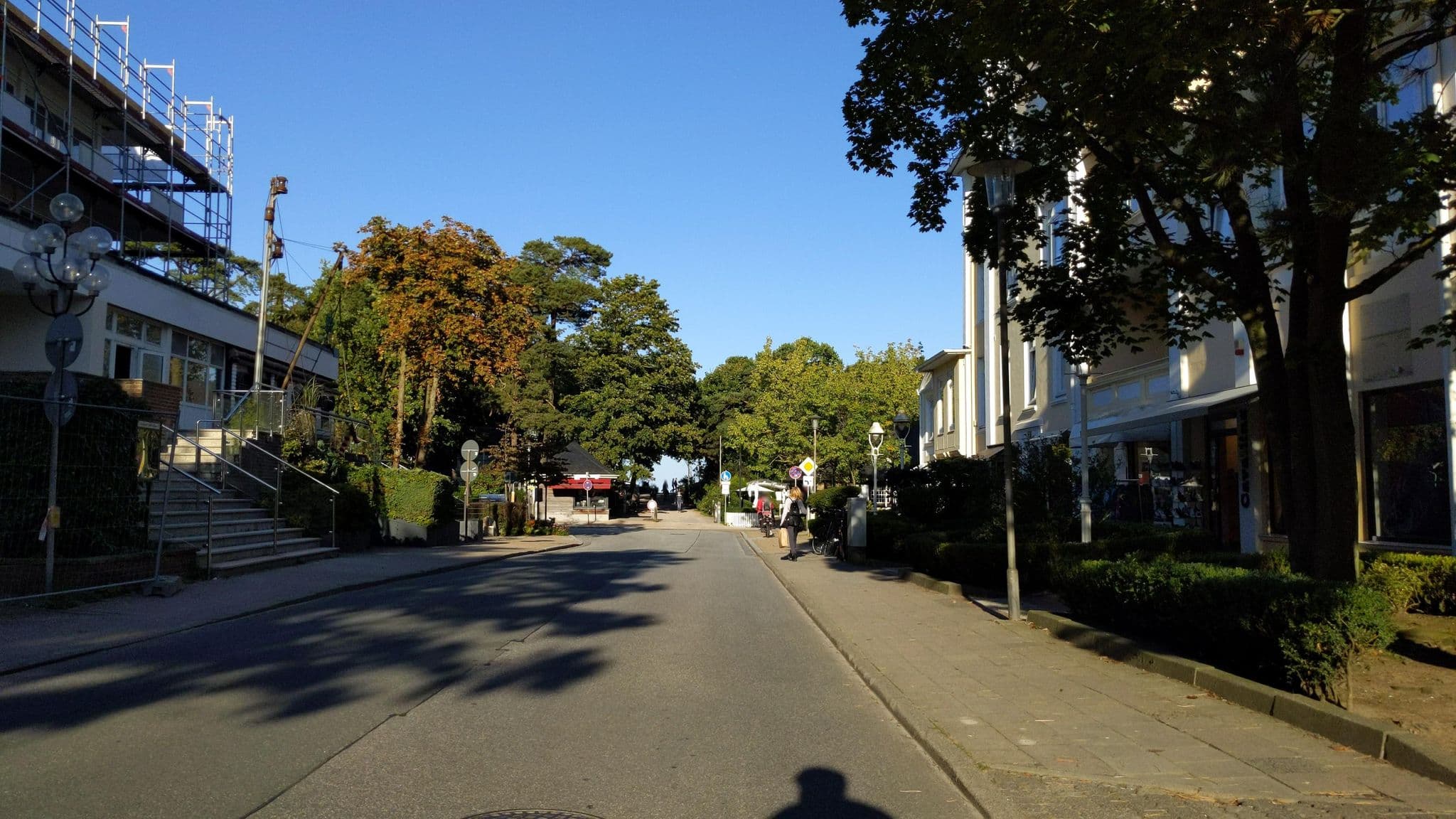 Street view near The Flamingo, Timmendorfer Strand — © rasmustravemnd (CC BY-SA · Mapillary)