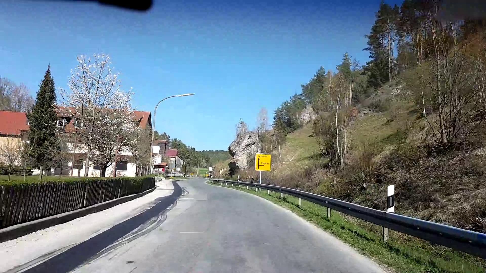 Street view near Pension Schaffer Pottenstein, Pottenstein — © r66 (CC BY-SA · Mapillary)