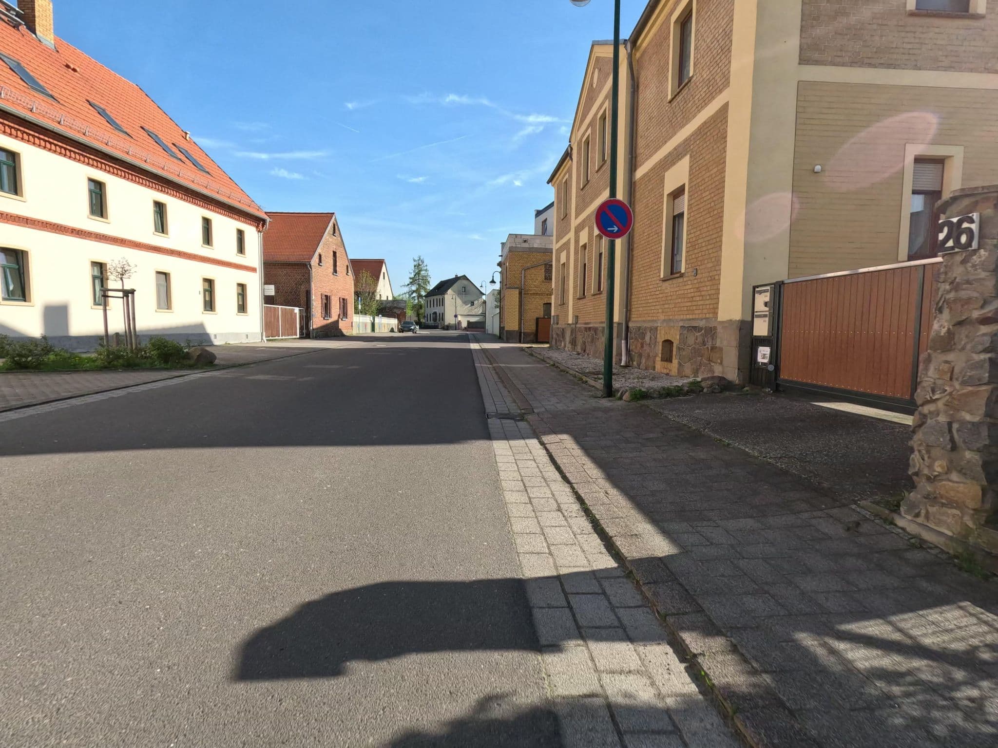 Street view near Pension Gutshof Podelwitz, Rackwitz — © kopra (CC BY-SA · Mapillary)