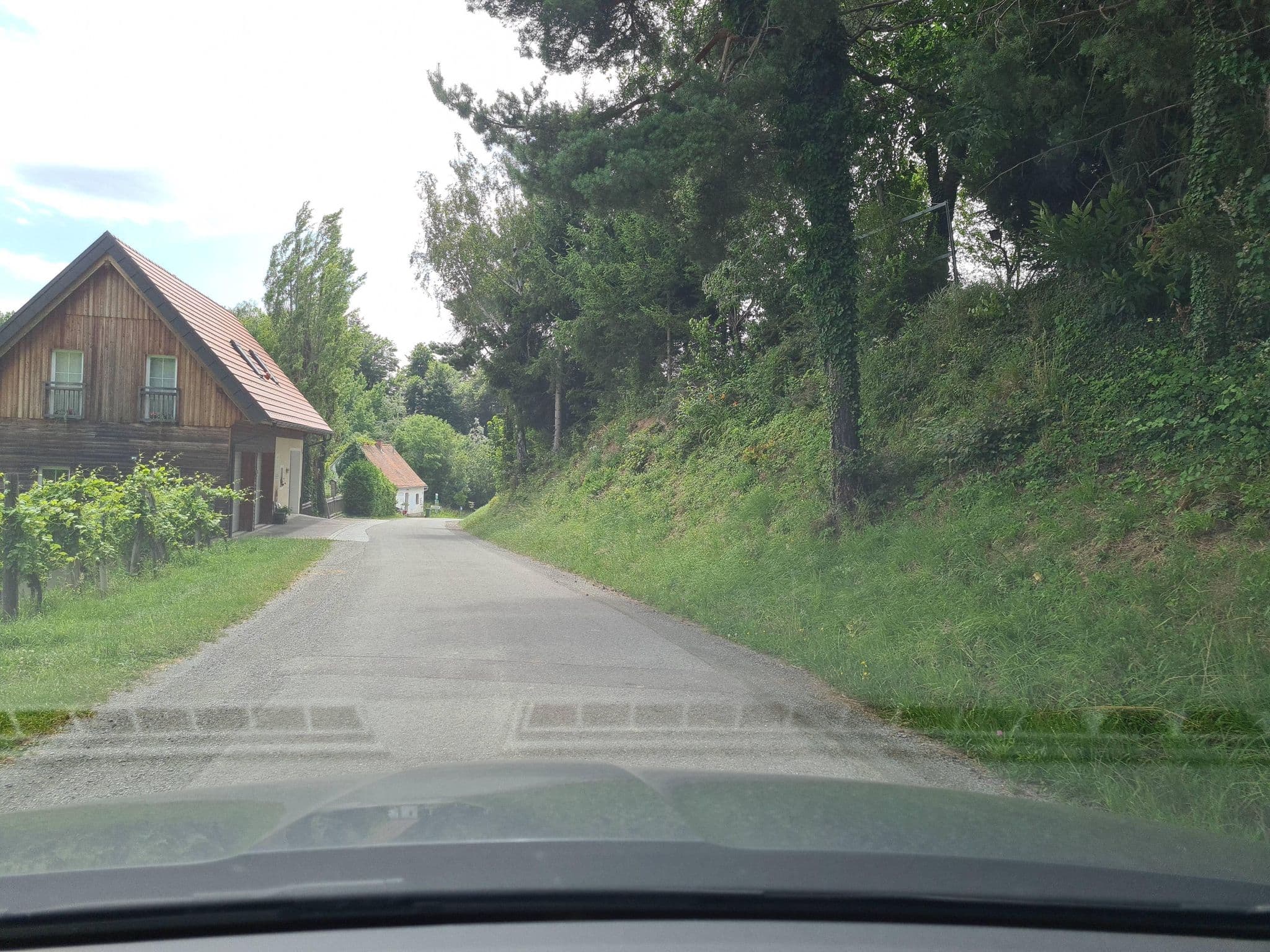 Street view near Winzerhotel Wurzenberg, Gamlitz — © schermy_at (CC BY-SA · Mapillary)
