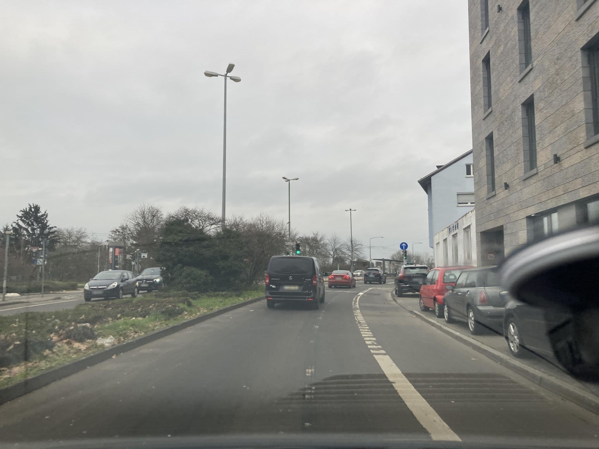 Street view near Hotel Cult, Frankfurt am Main