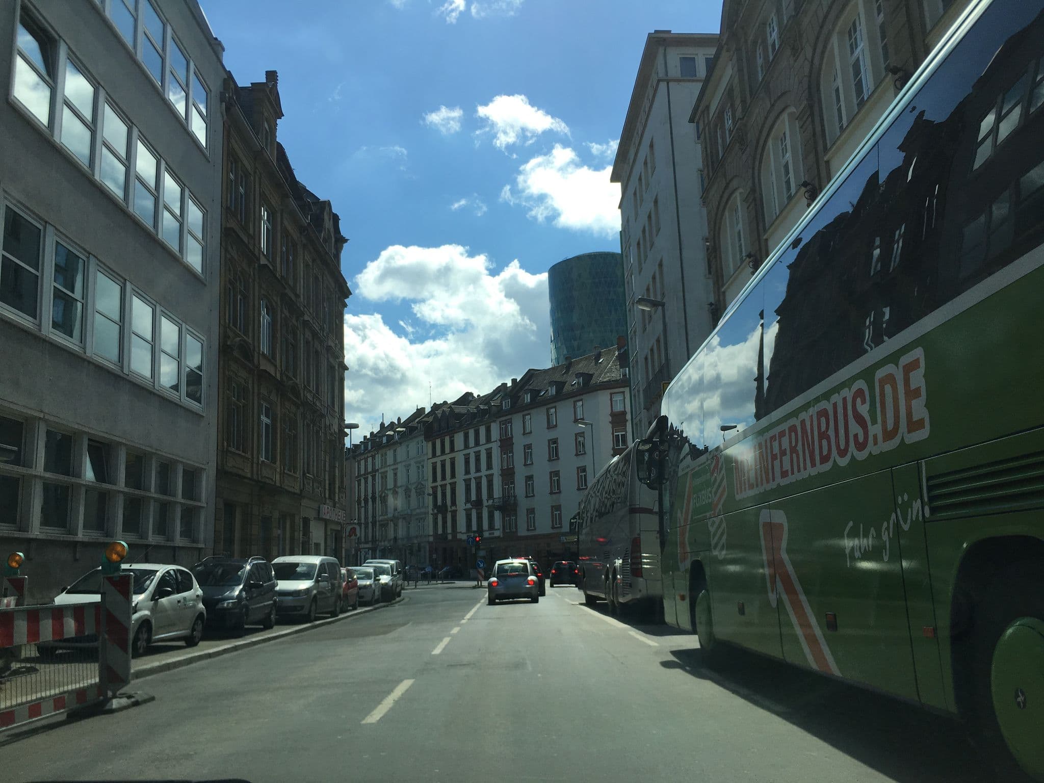Street view near Trip Inn Hotel Minerva, Frankfurt am Main