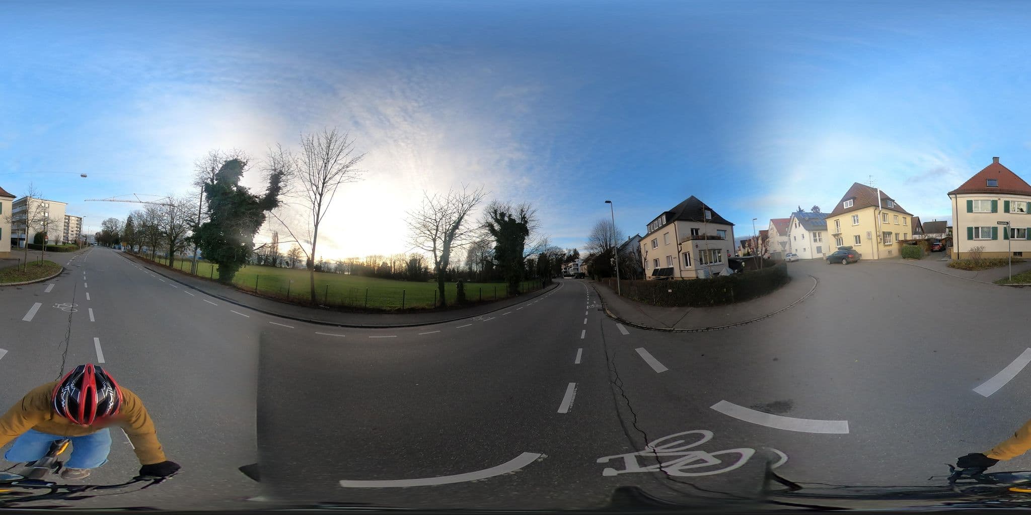 Street view near Rebholz, Friedrichshafen