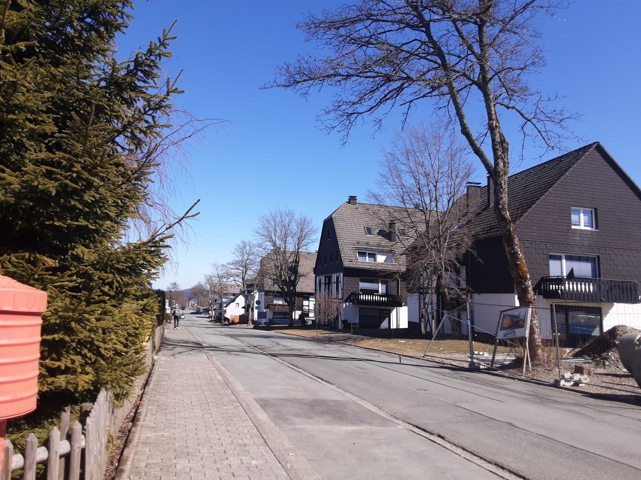 Street view near Chalets Winterberg, Winterberg