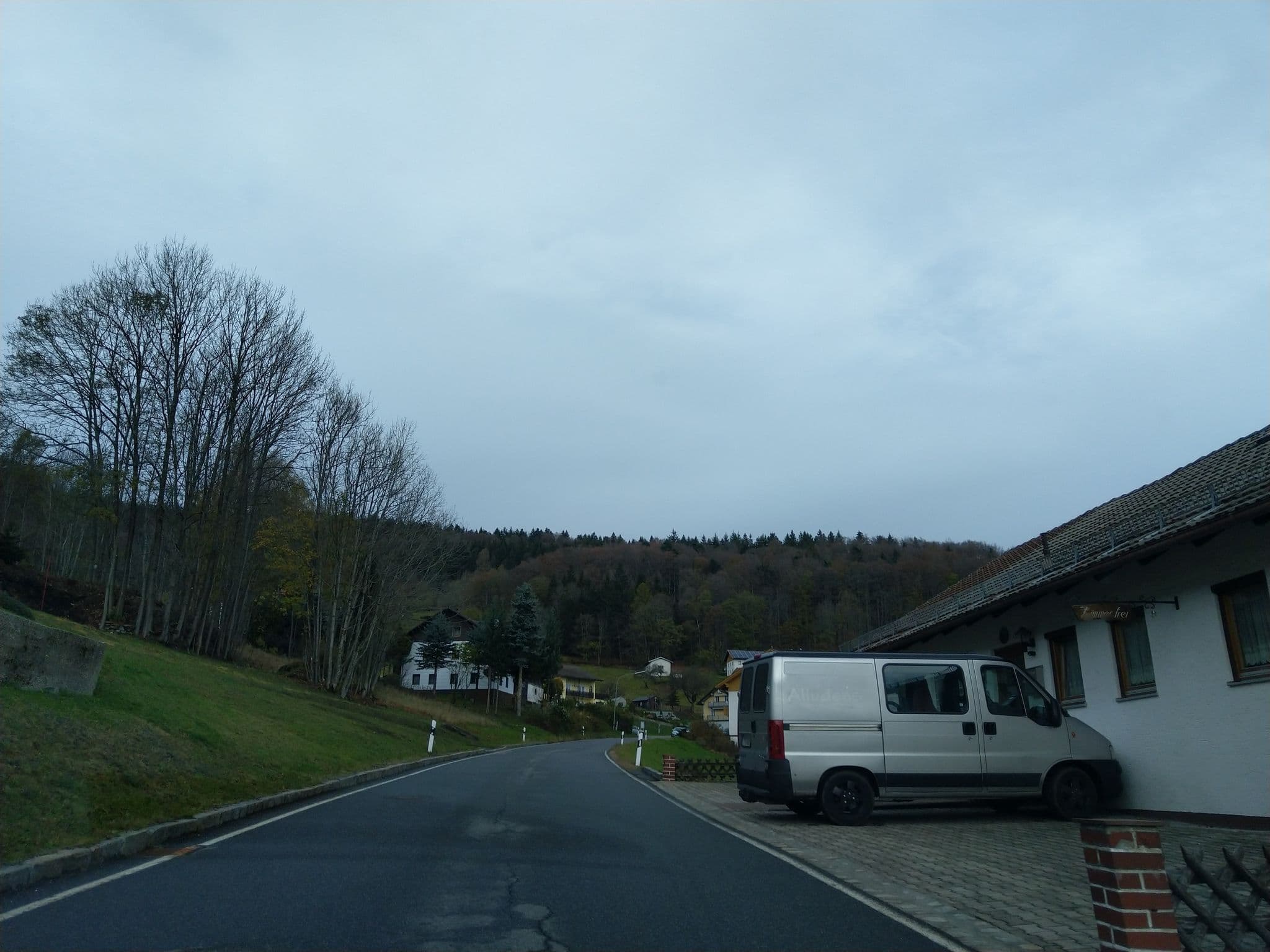 Street view near Pension Haus am Hang, Schöfweg — © highwayphotograph (CC BY-SA · Mapillary)
