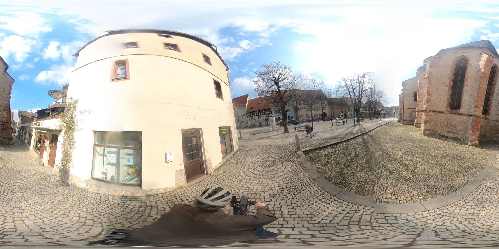Street view near Pension Marktblick, Sangerhausen — © Planungsgesellschaft_RV-K (CC BY-SA · Mapillary)