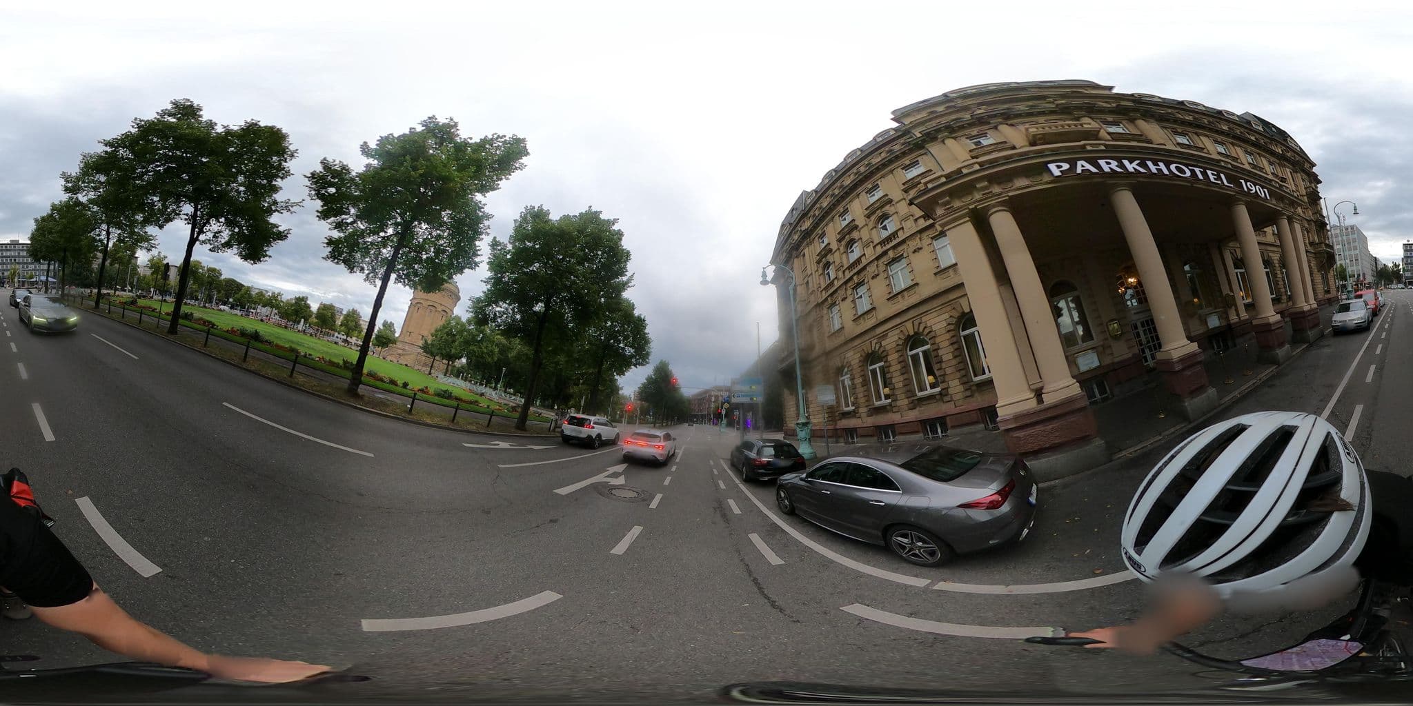 Street view near Parkhotel 1901 Mannheim, Mannheim — © RadNETZ (CC BY-SA · Mapillary)