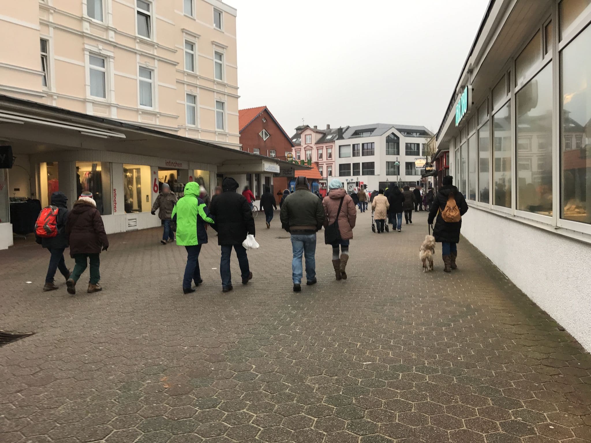 Street view near Hotel Atlantik, Borkum