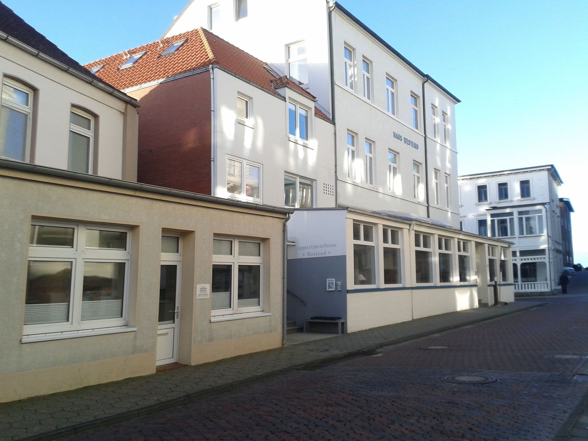 Street view near Villa Westend, Norderney