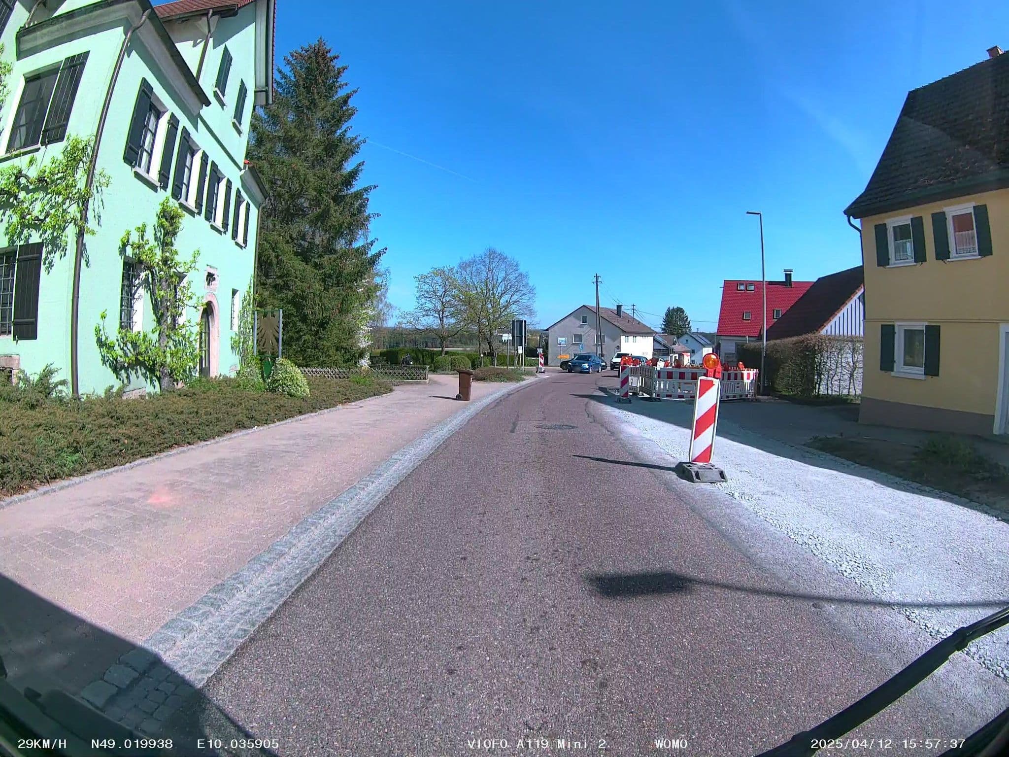 Street view near Landgasthof Adler, Rosenberg — © soulcover (CC BY-SA · Mapillary)