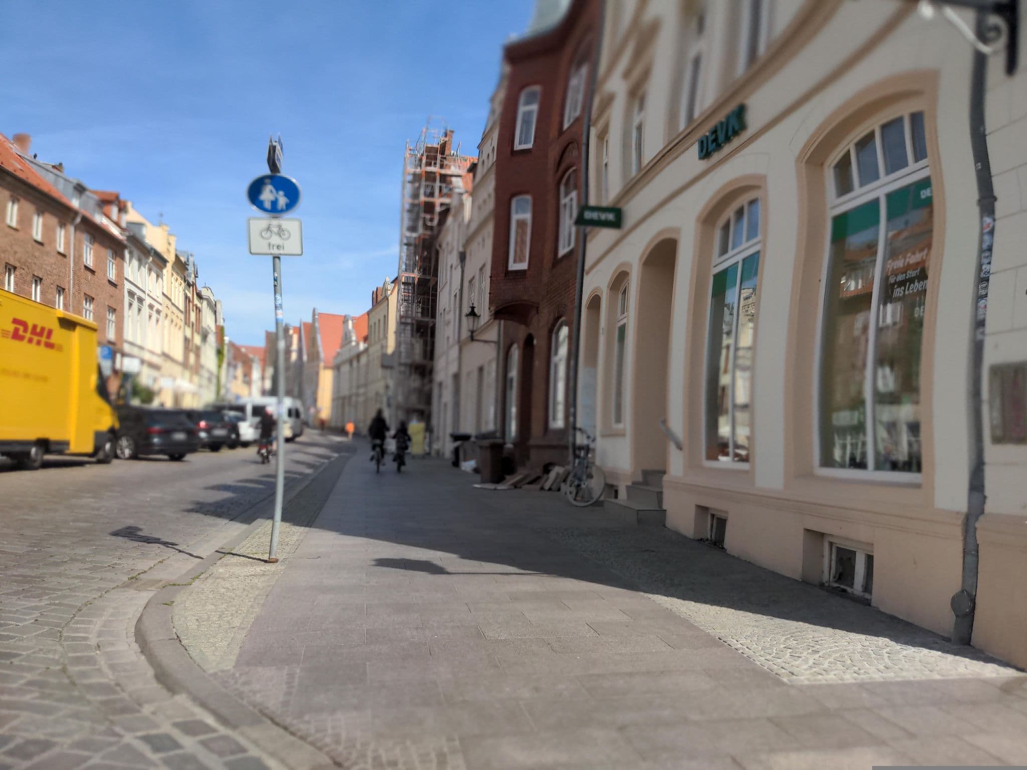 Street view near Wismarer Ferienwohnungen, Wismar — © rasmustravemnd (CC BY-SA · Mapillary)