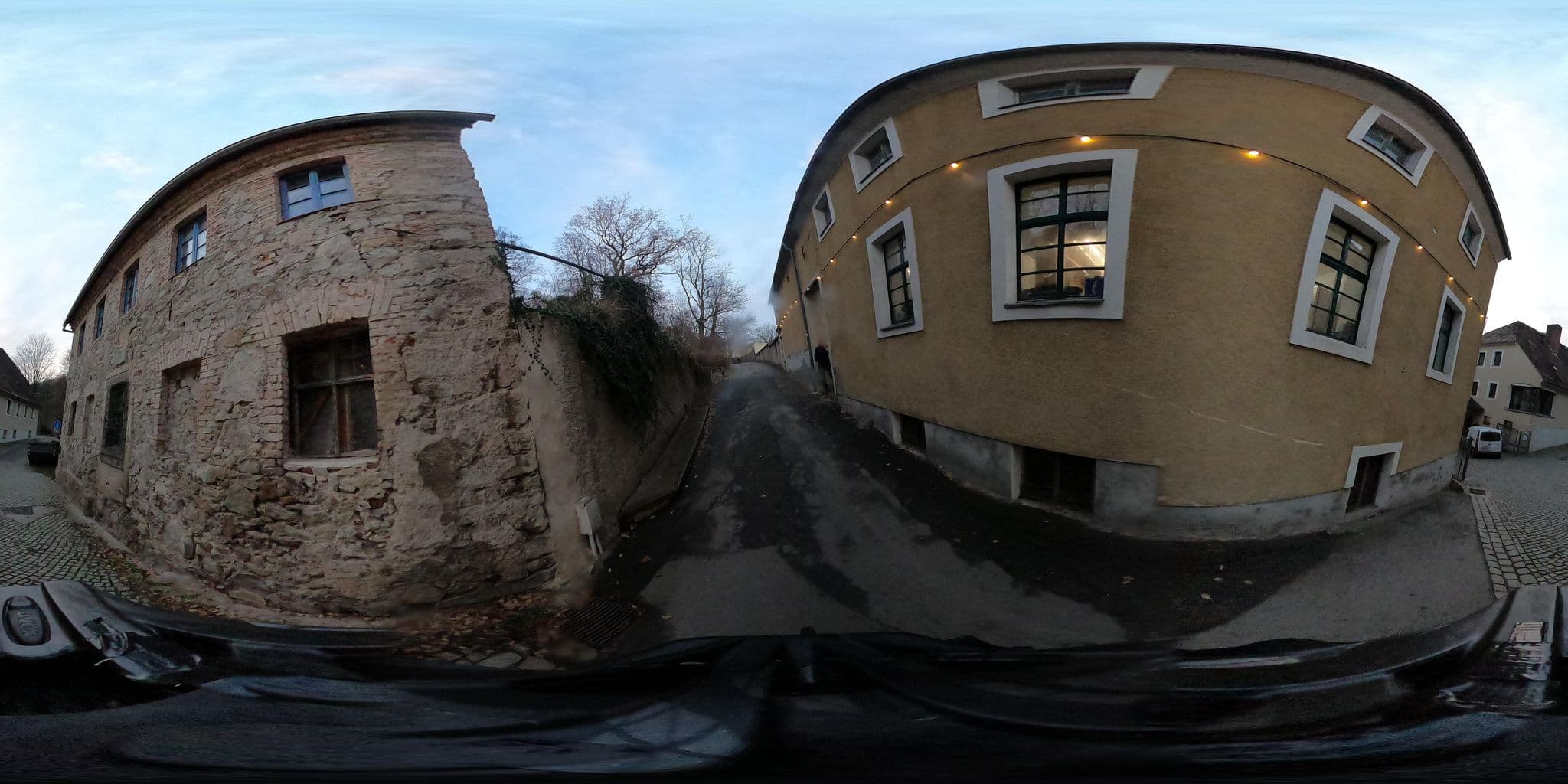 Street view near Obermühle, Görlitz — © Avocadocreme (CC BY-SA · Mapillary)