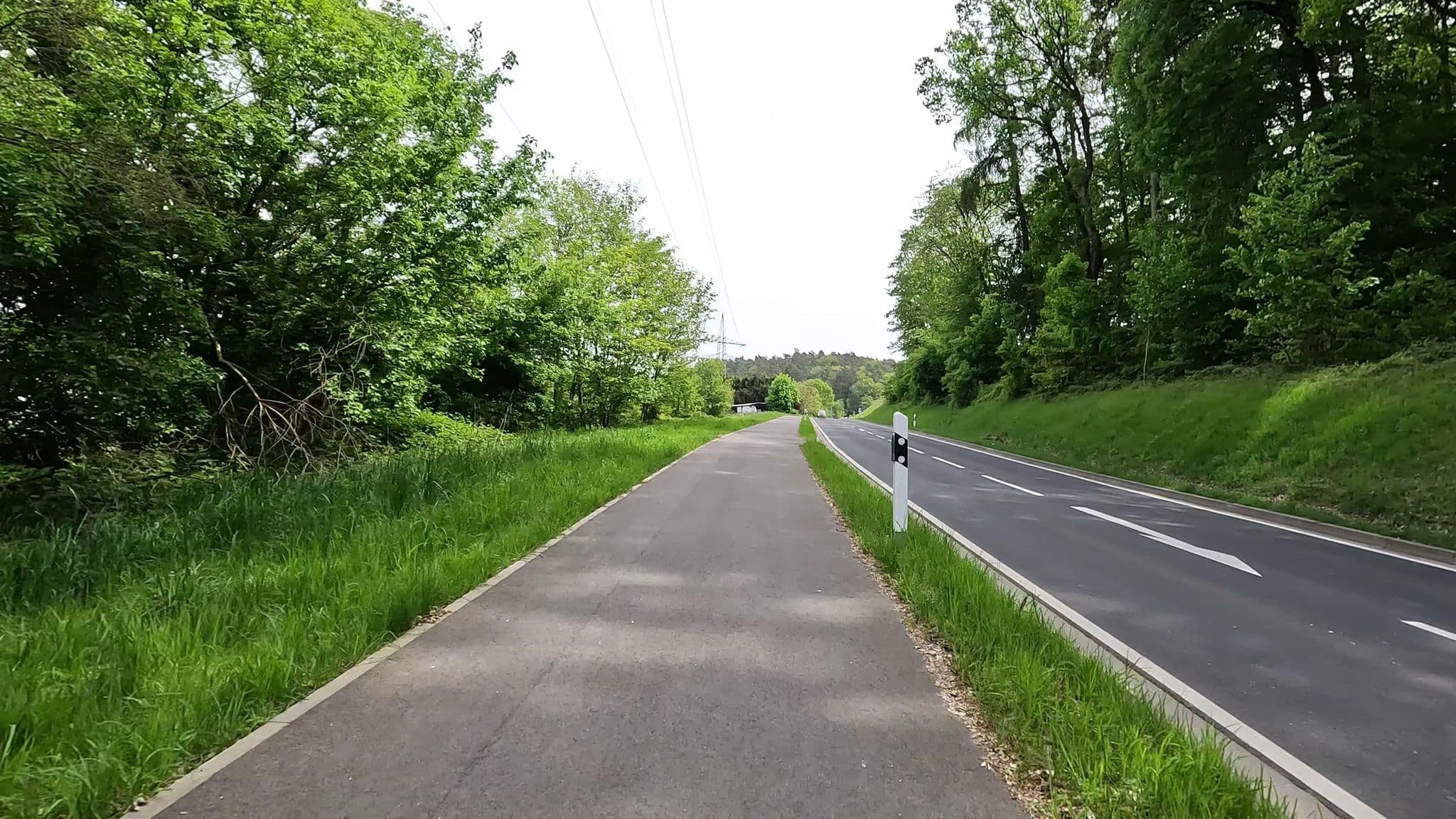 Street view near Wohnmobilstellplatz Ortsverbindungsstraße Haibach, Haibach — © Velo63739 (CC BY-SA · Mapillary)