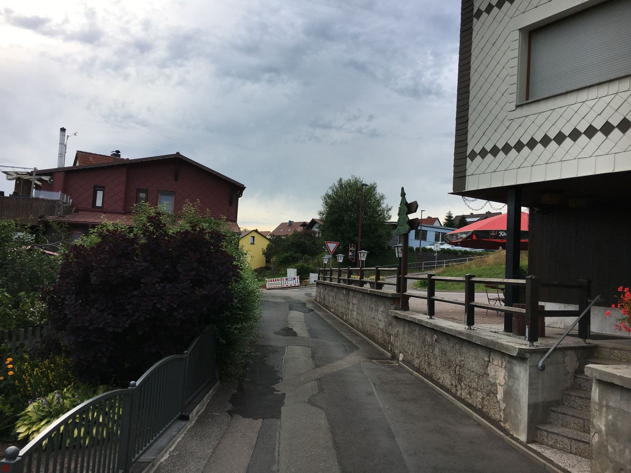 Street view near Berggarten, Brotterode — © bahnpirat (CC BY-SA · Mapillary)