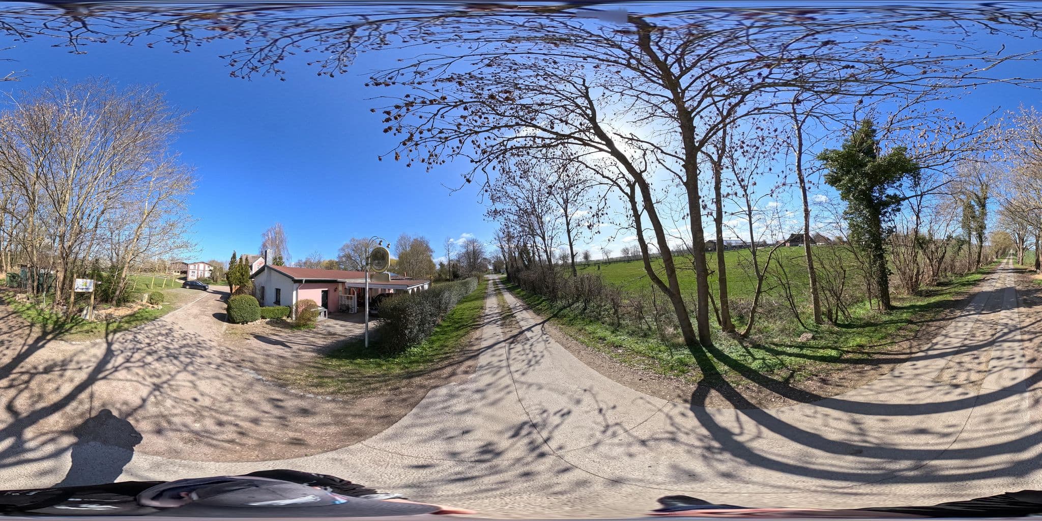 Street view near Kuhstall, Kröpelin — © Zkwosch (CC BY-SA · Mapillary)